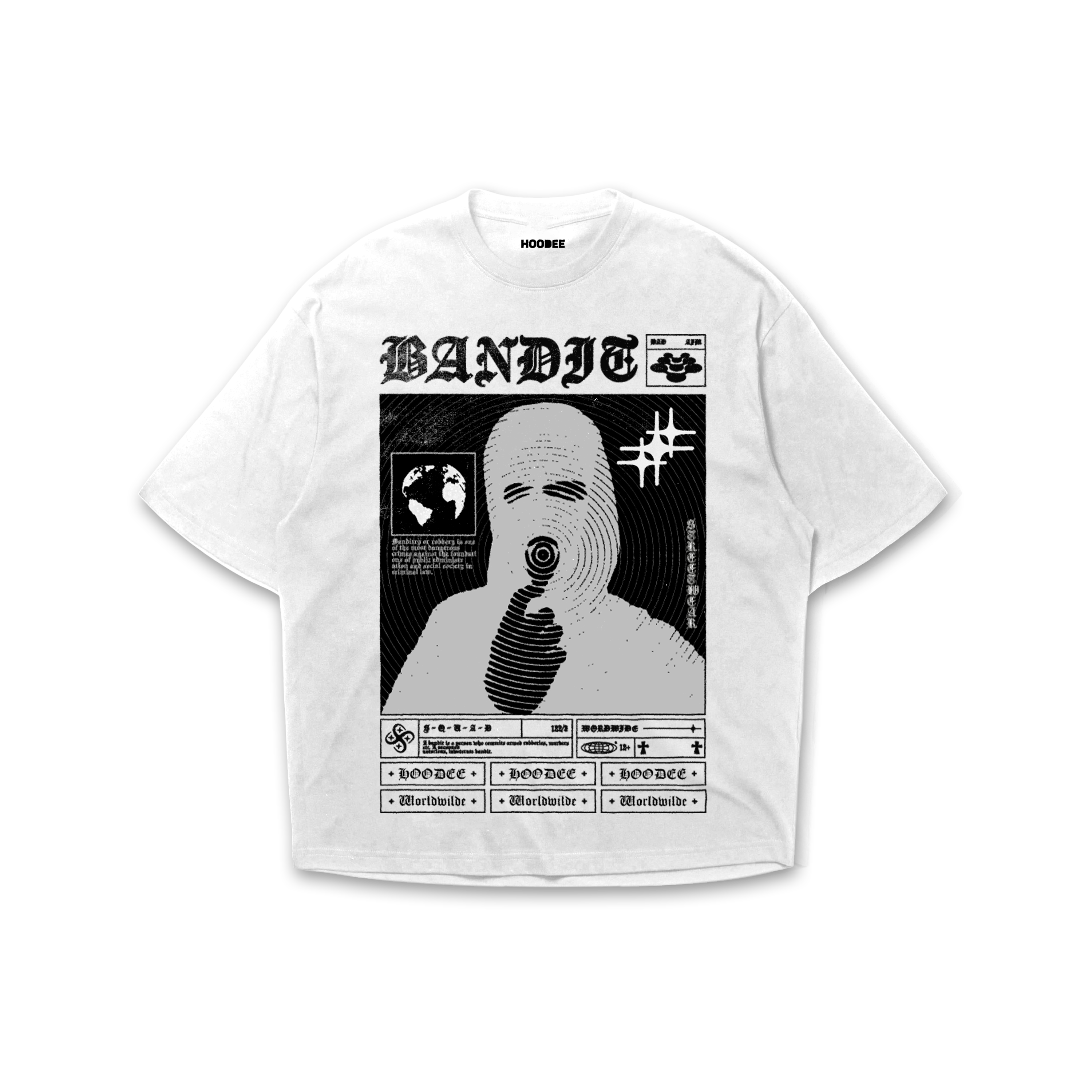 Playera oversize Bandit
