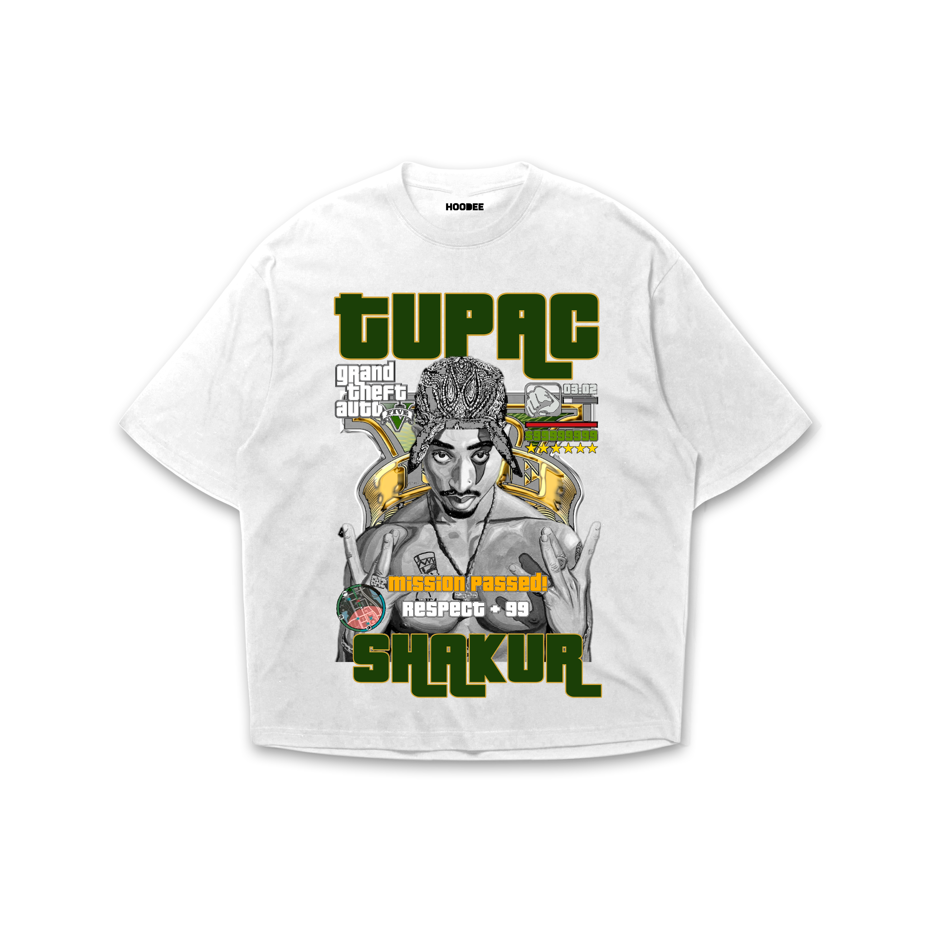 Player oversize - Tupac Shakur #38
