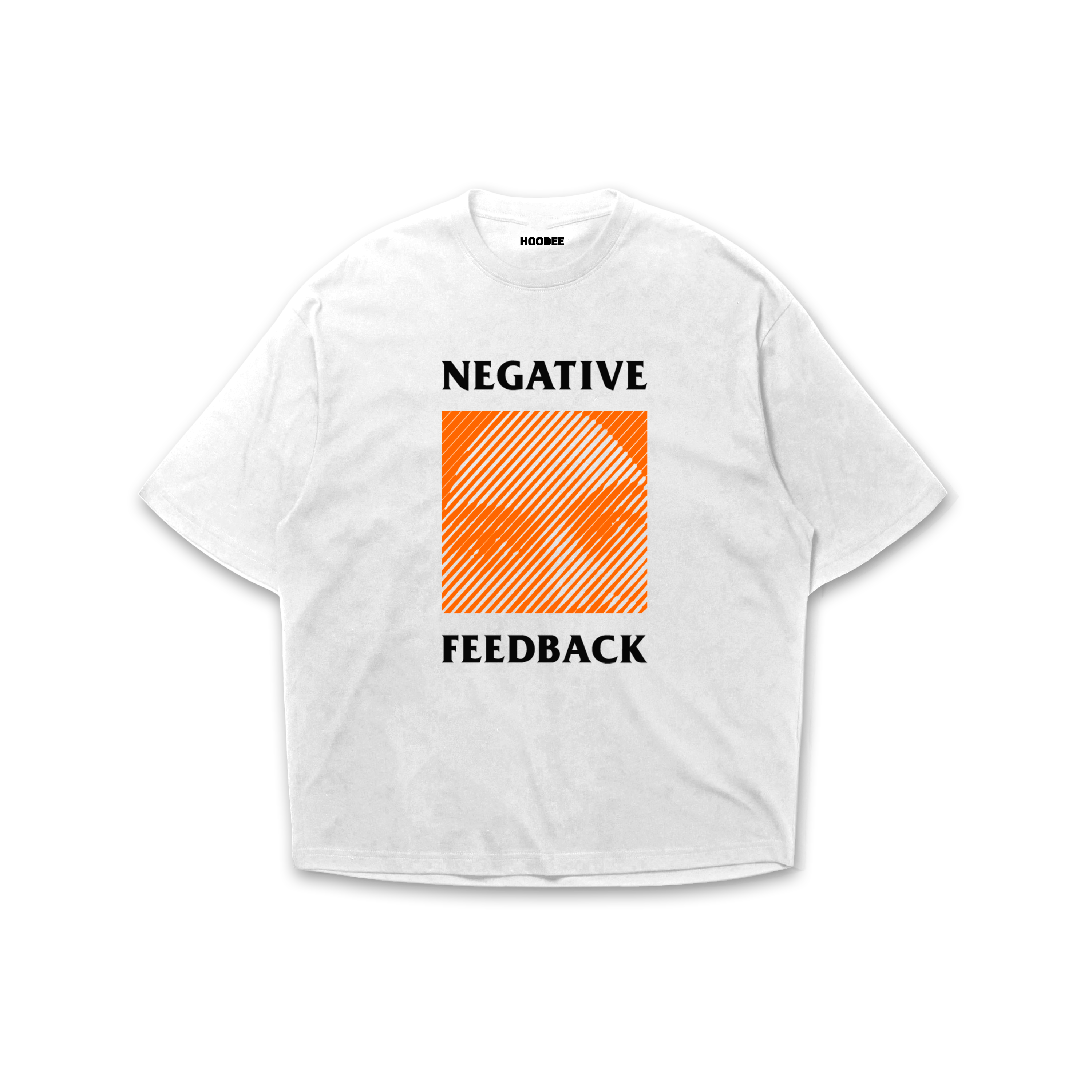 Playera oversize Negative