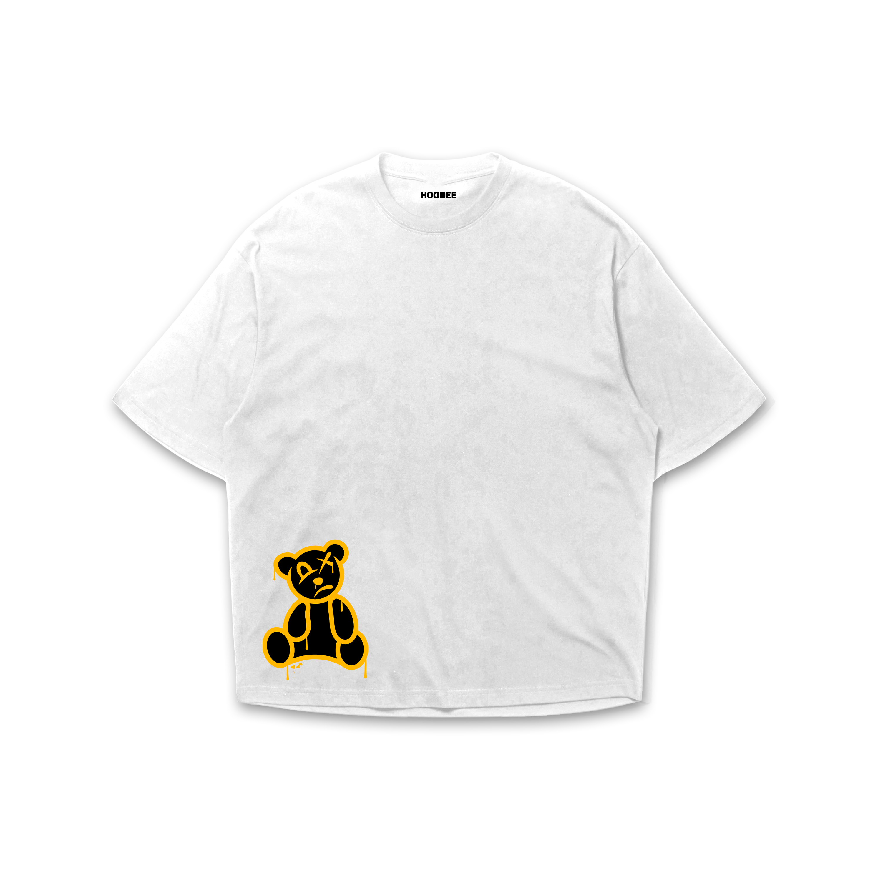 Playera oversize Hello stalkers