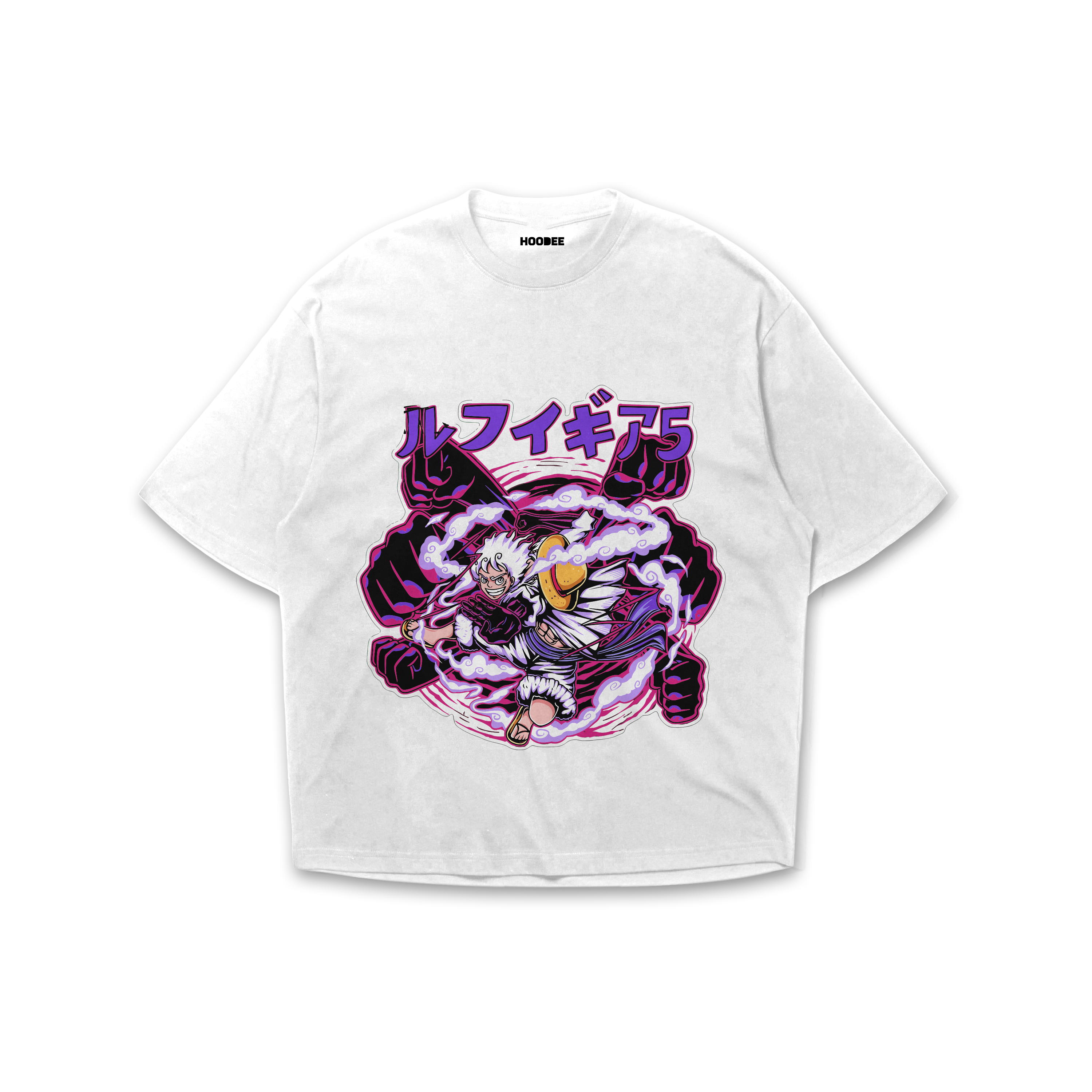 Playera oversize One piece - Luffy #4