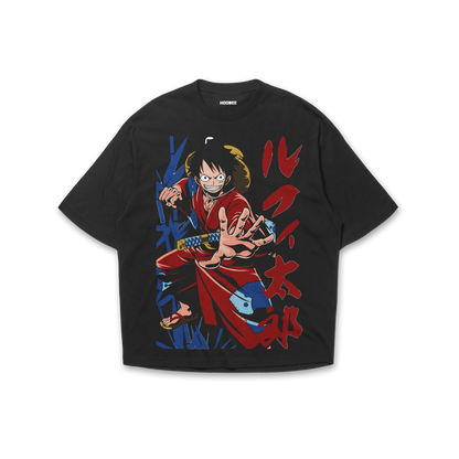 Playera oversize One piece - Luffy #6