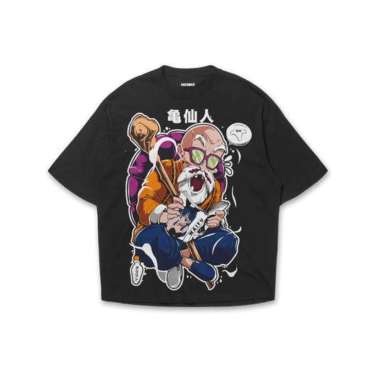 Playera oversize Dragon Ball Z - Maestro Roshi #1