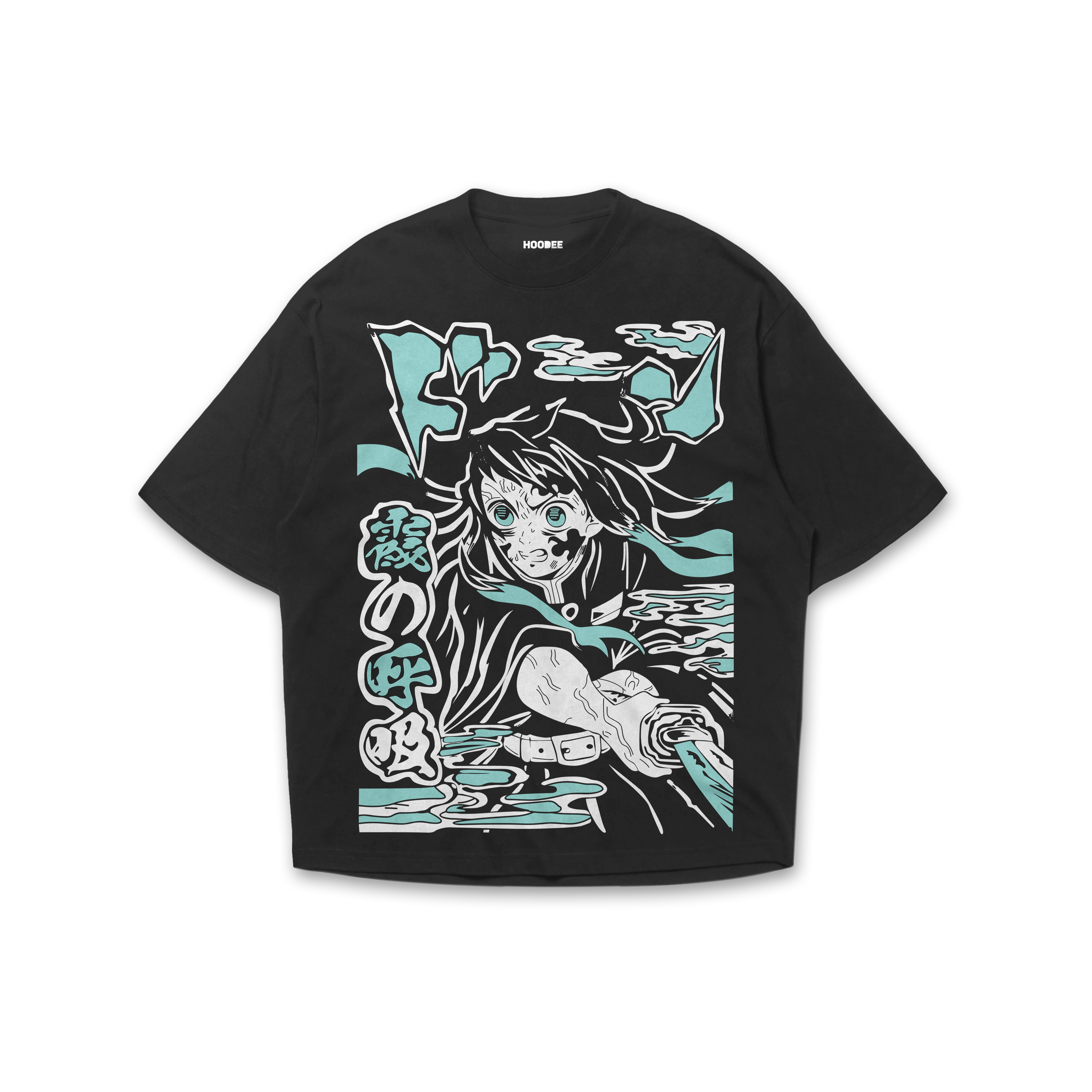 Playera oversize Demon slayer - Muichiro Tokito