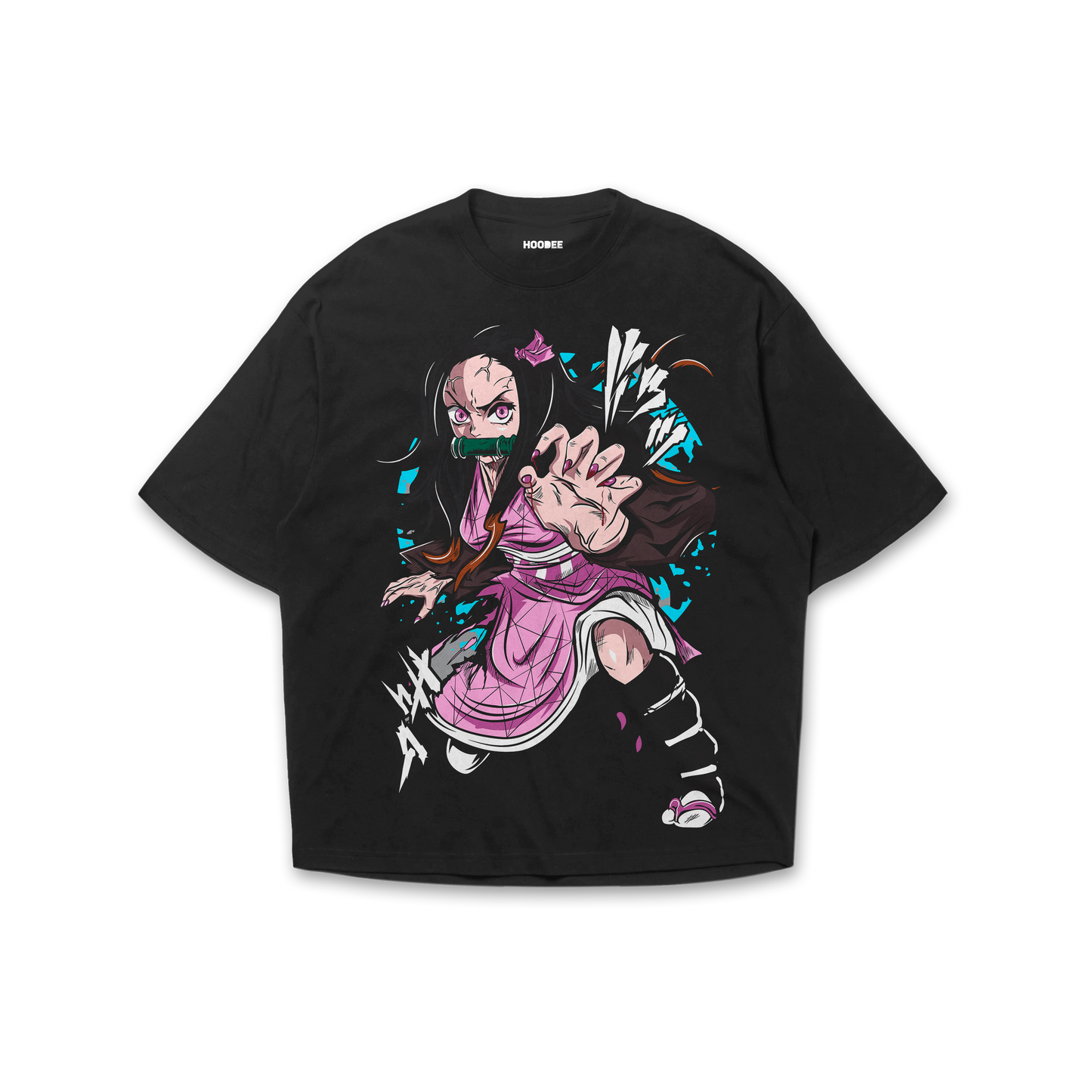 Playera oversize Demon slayer - Nezuko kamado