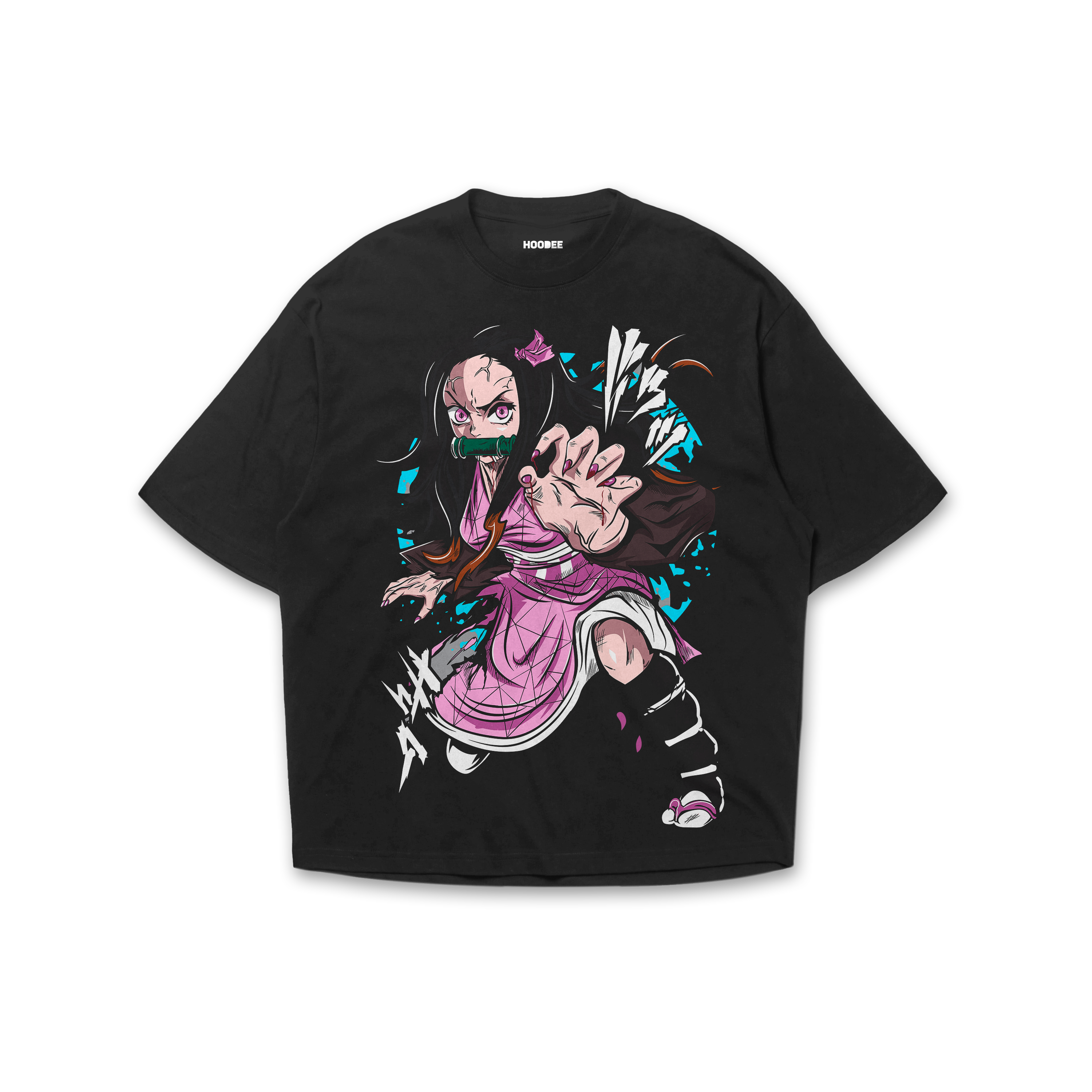 Playera oversize Demon slayer - Nezuko kamado