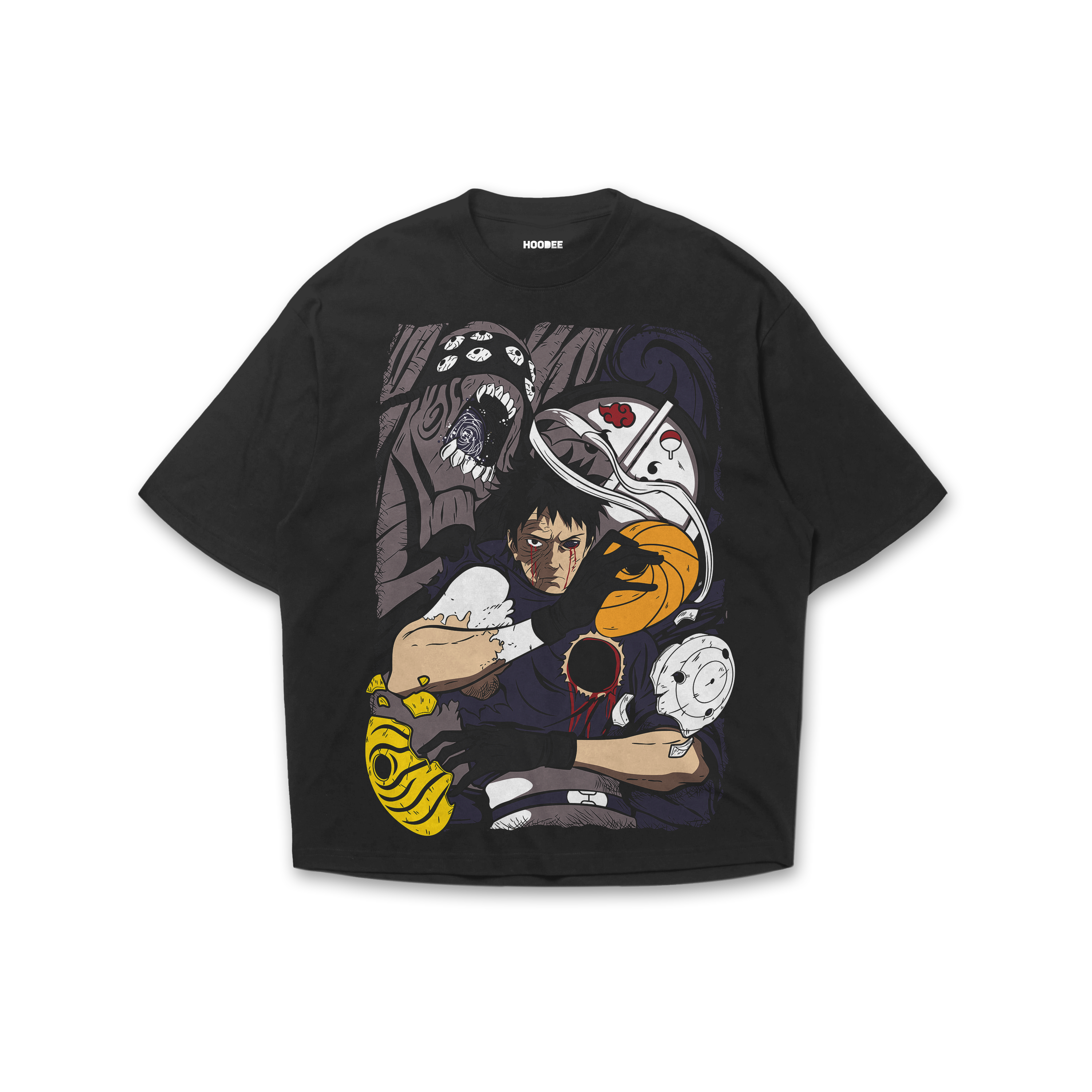 Playera oversize Naruto - Obito Uchiga