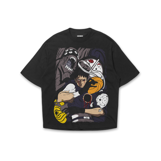 Playera oversize Naruto - Obito Uchiga