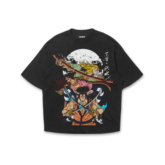 Playera oversize One piece #1