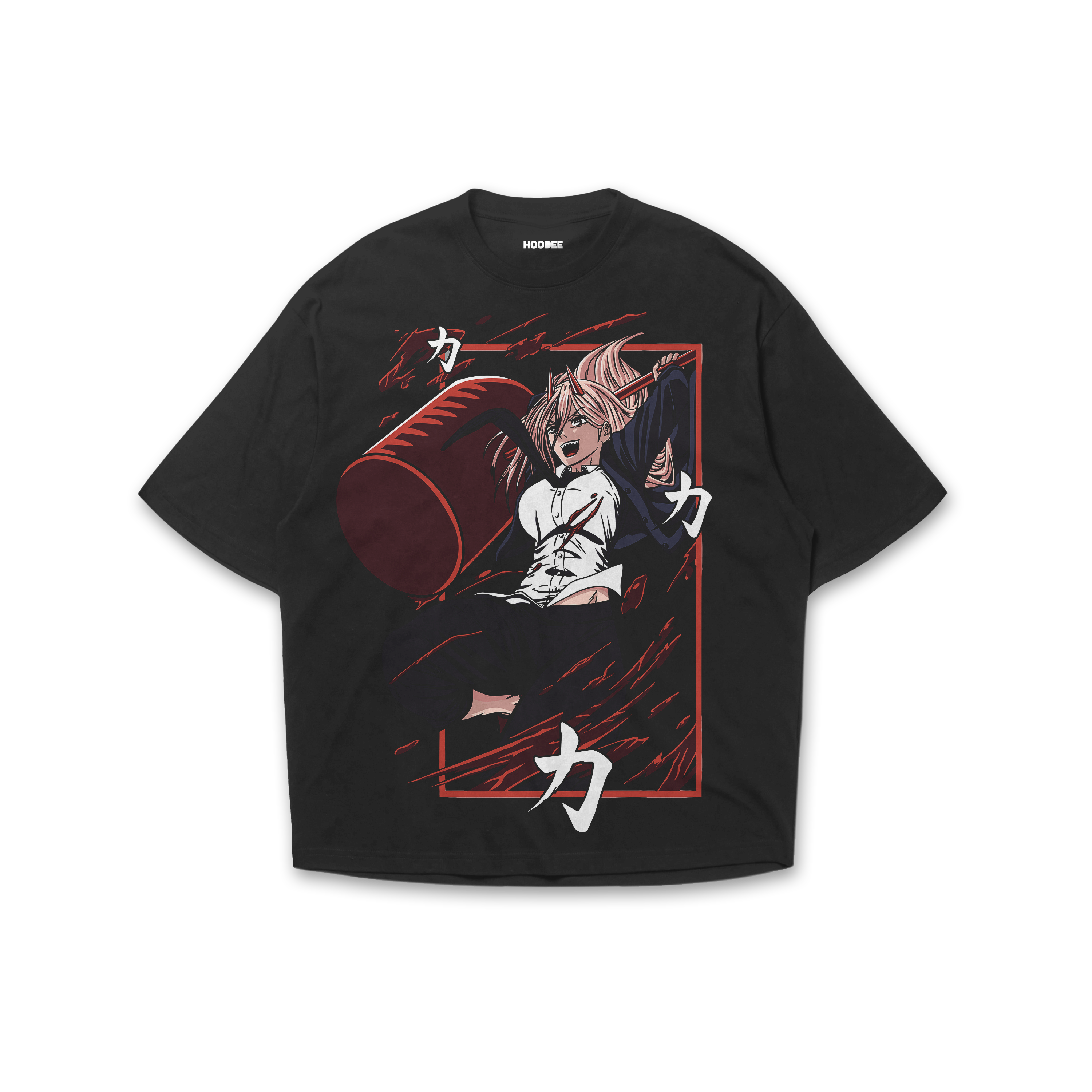 Playera oversize Chainsaw man - Power #2