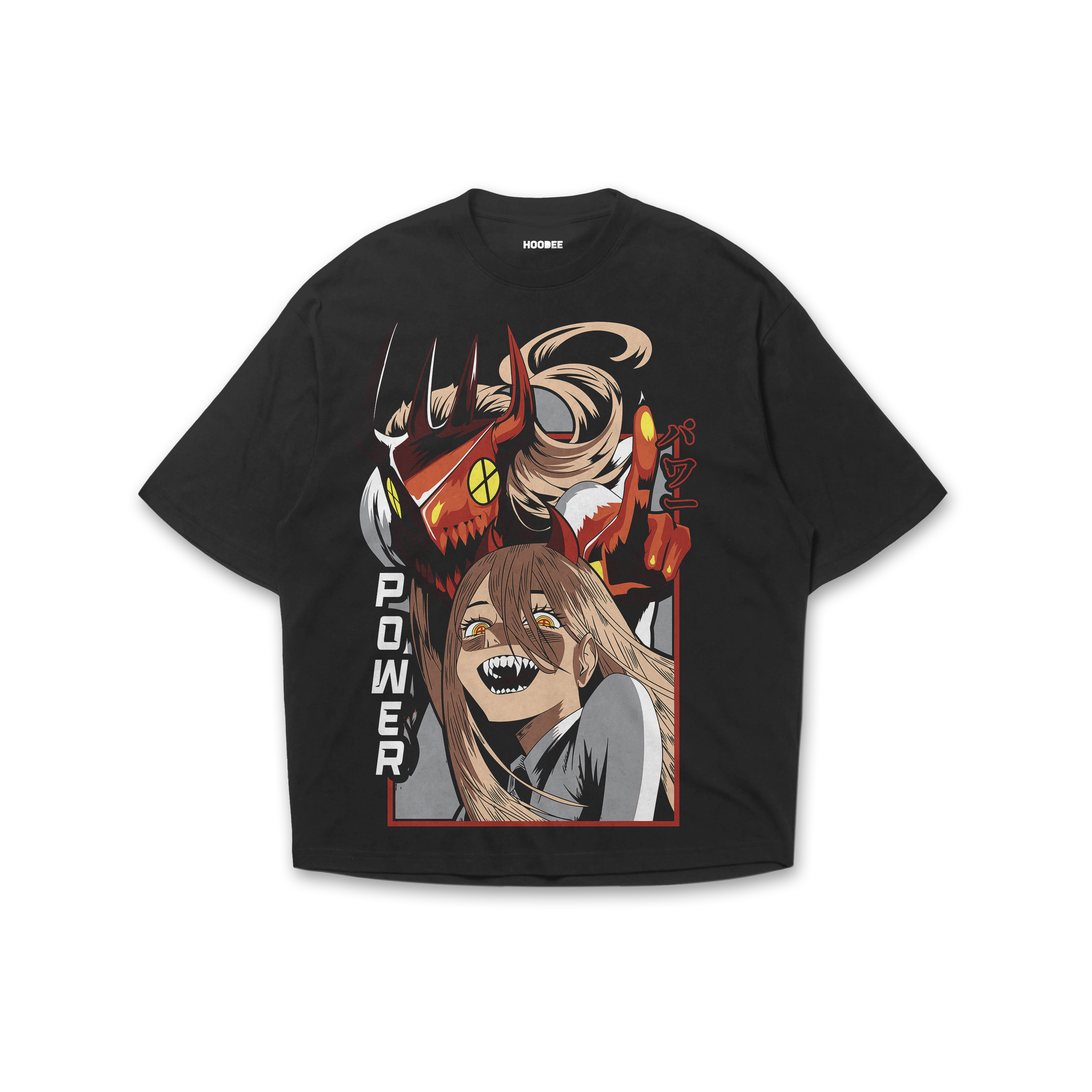 Playera oversize Chainsaw man - Power #3
