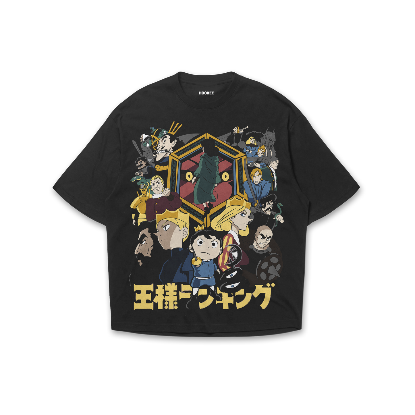 Playera oversize Ranking of Kings