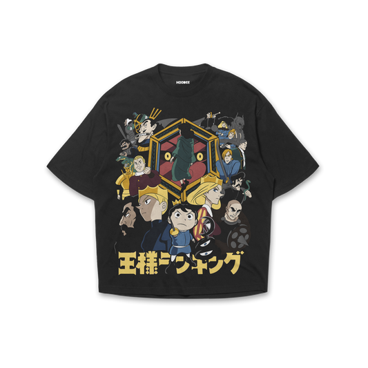 Playera oversize Ranking of Kings