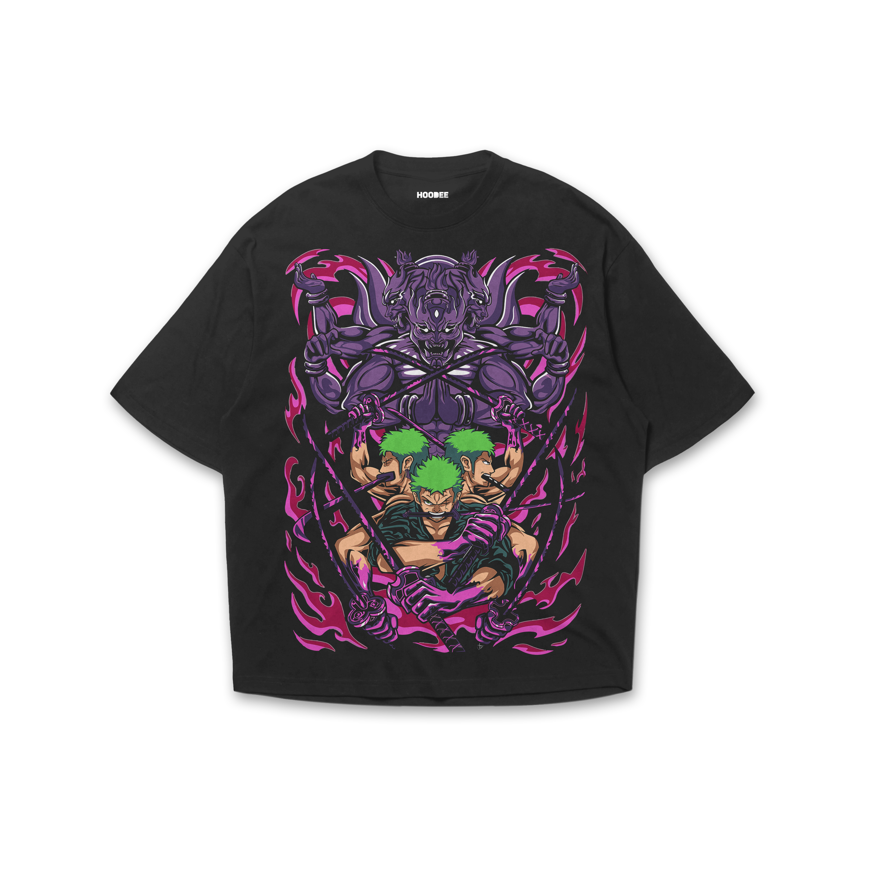 Playera oversize One piece - Roronoa Zoro #1