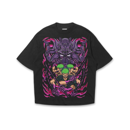 Playera oversize One piece - Roronoa Zoro #1