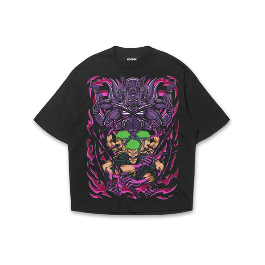 Playera oversize One piece - Roronoa Zoro #1