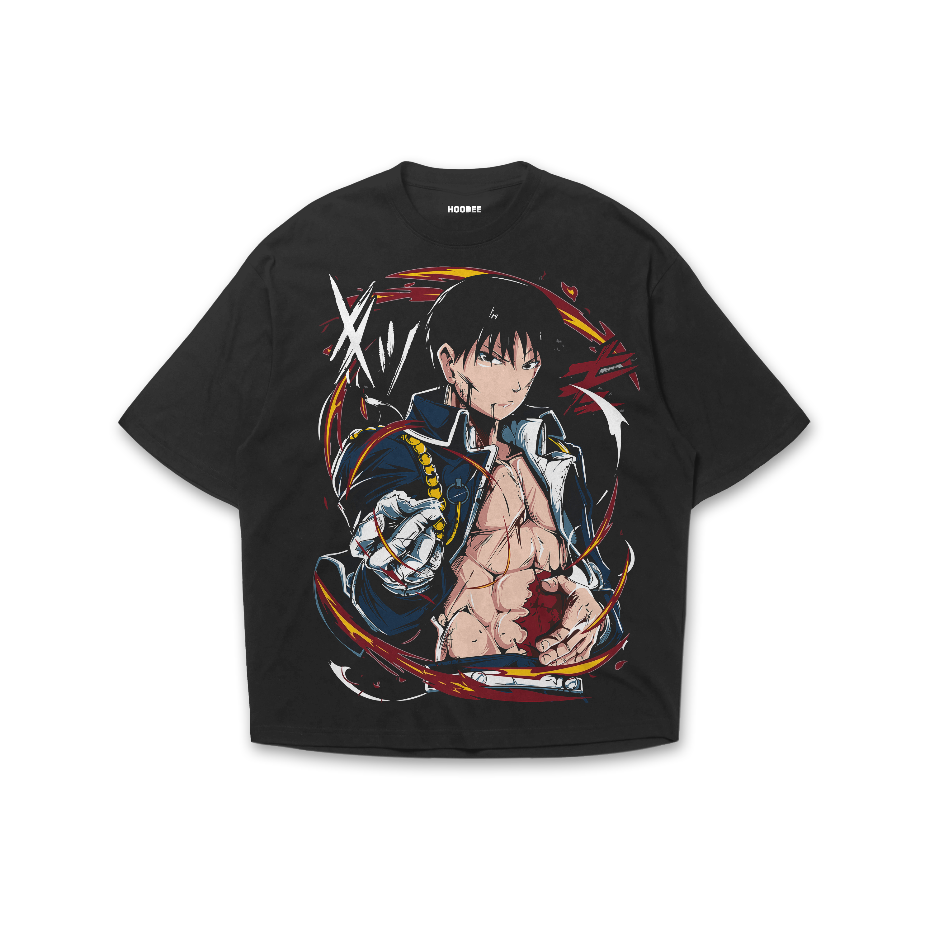 Playera oversize Fullmetal Alchemist - Roy Mustang #1