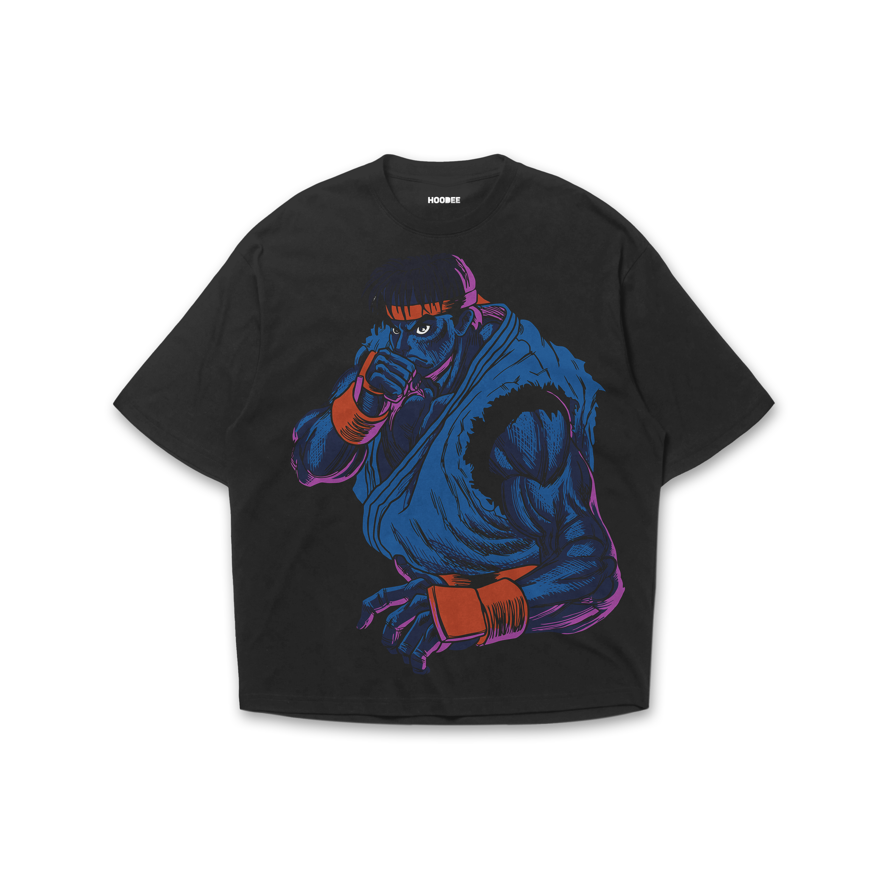 Playera oversize Street Fighter - Ryu
