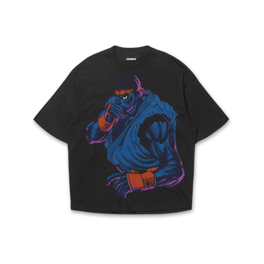 Playera oversize Street Fighter - Ryu