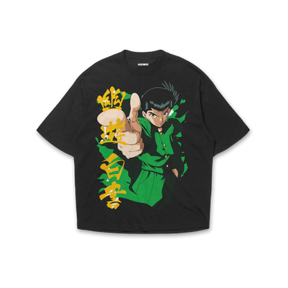 Playera oversize Yū Yū Hakusho - Yusuke urameshi #2