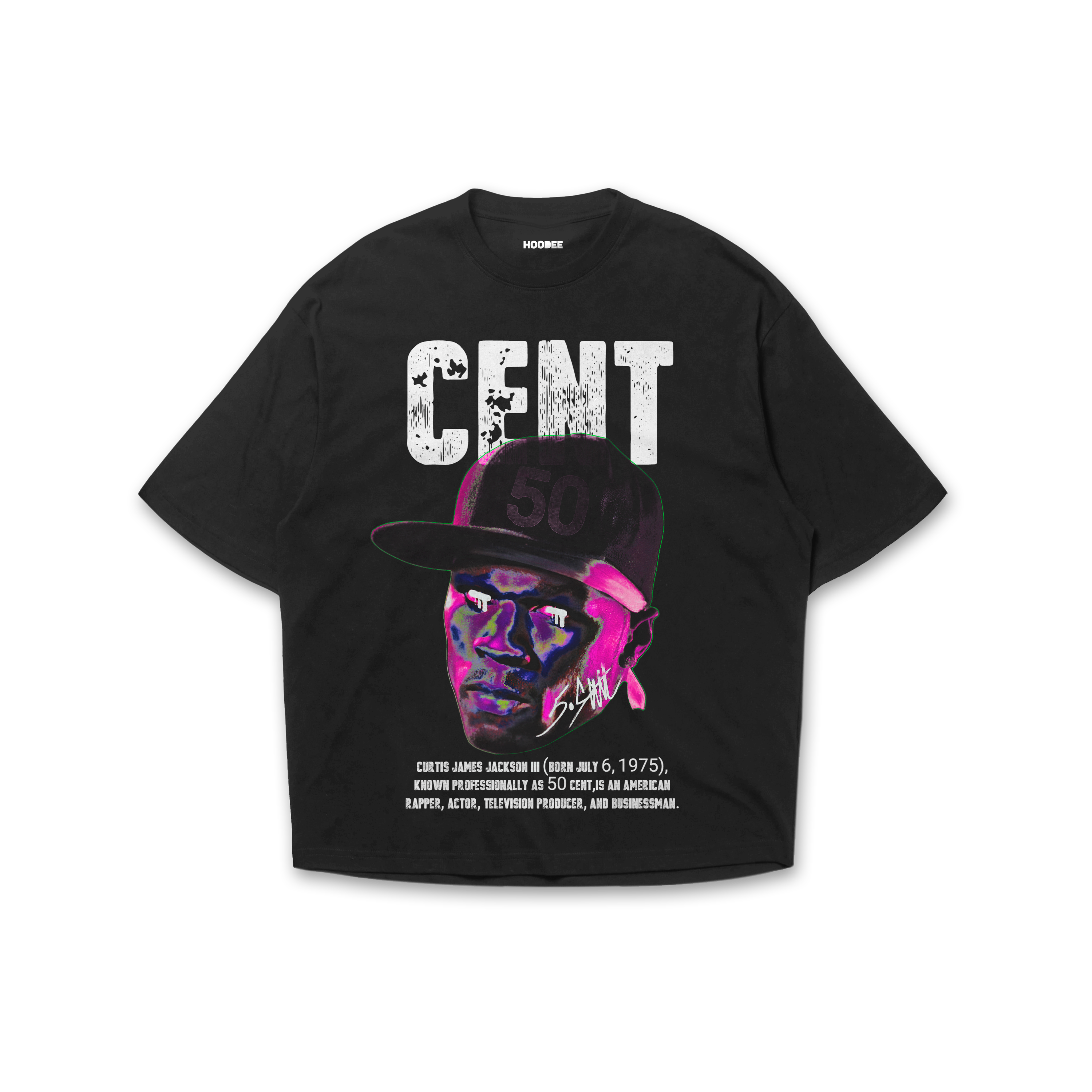 Playera 50 Cent Head