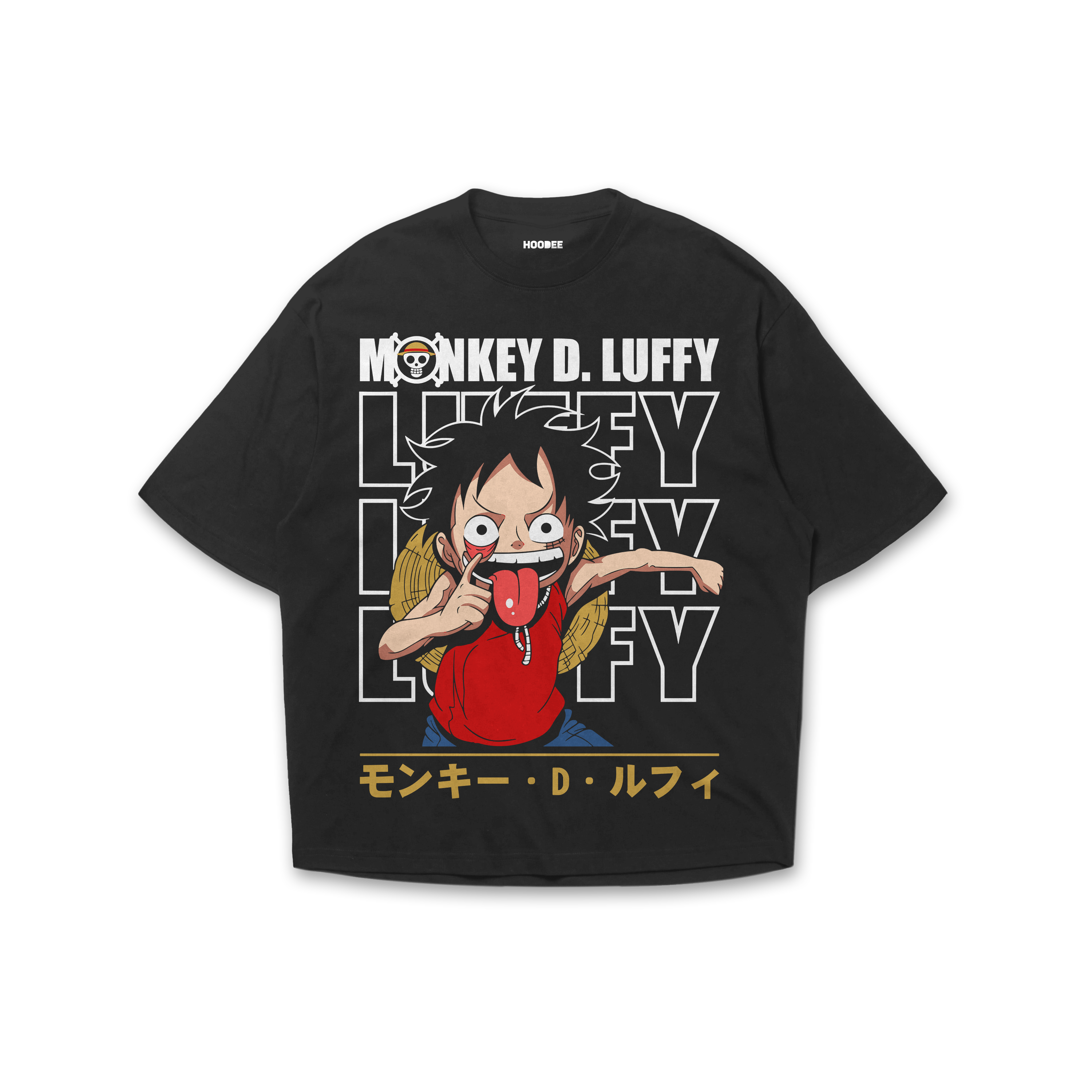 Playera oversize One piece - Luffy #2