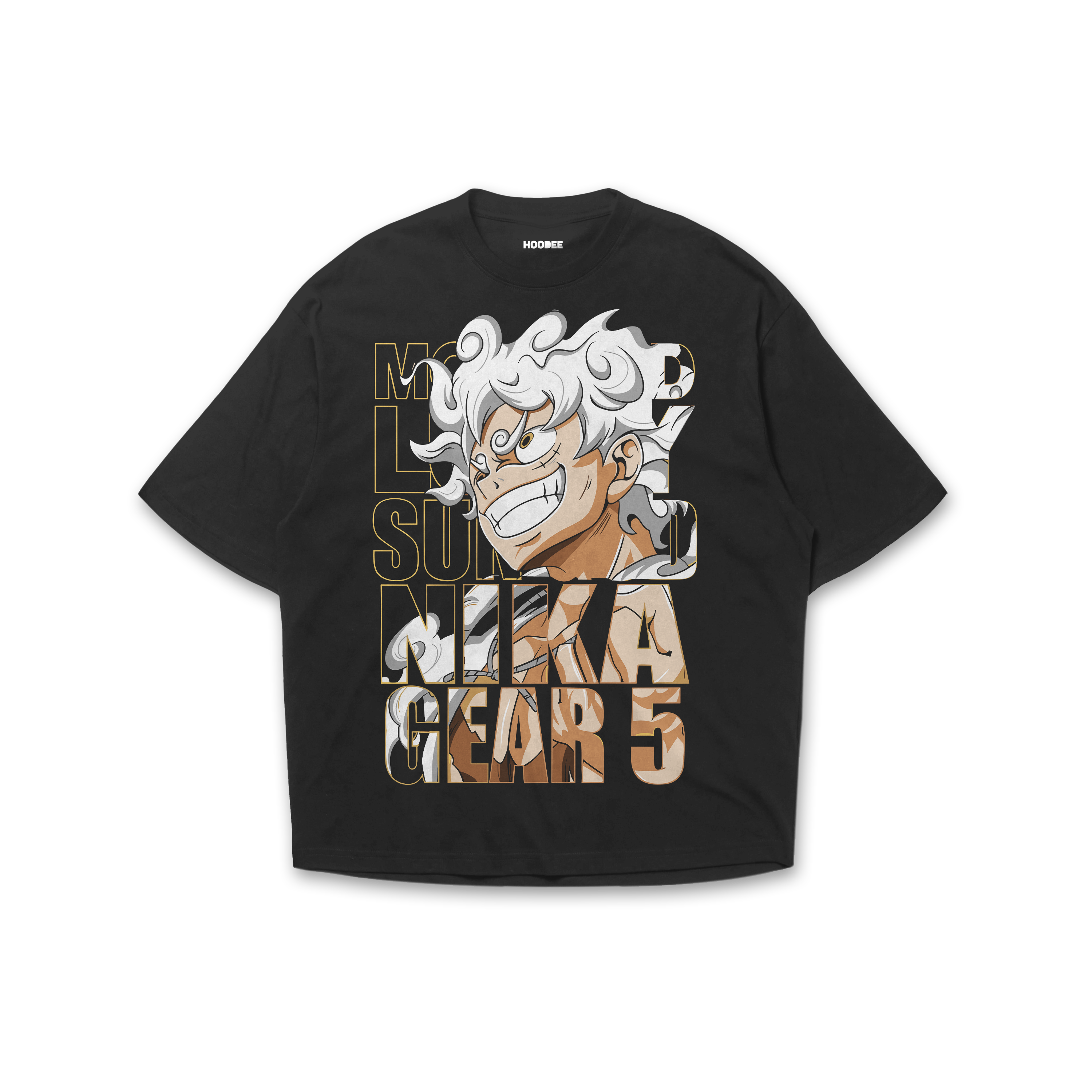 Playera oversize One piece - Luffy Gear 5 #1