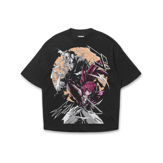 Playera oversize Samurai X