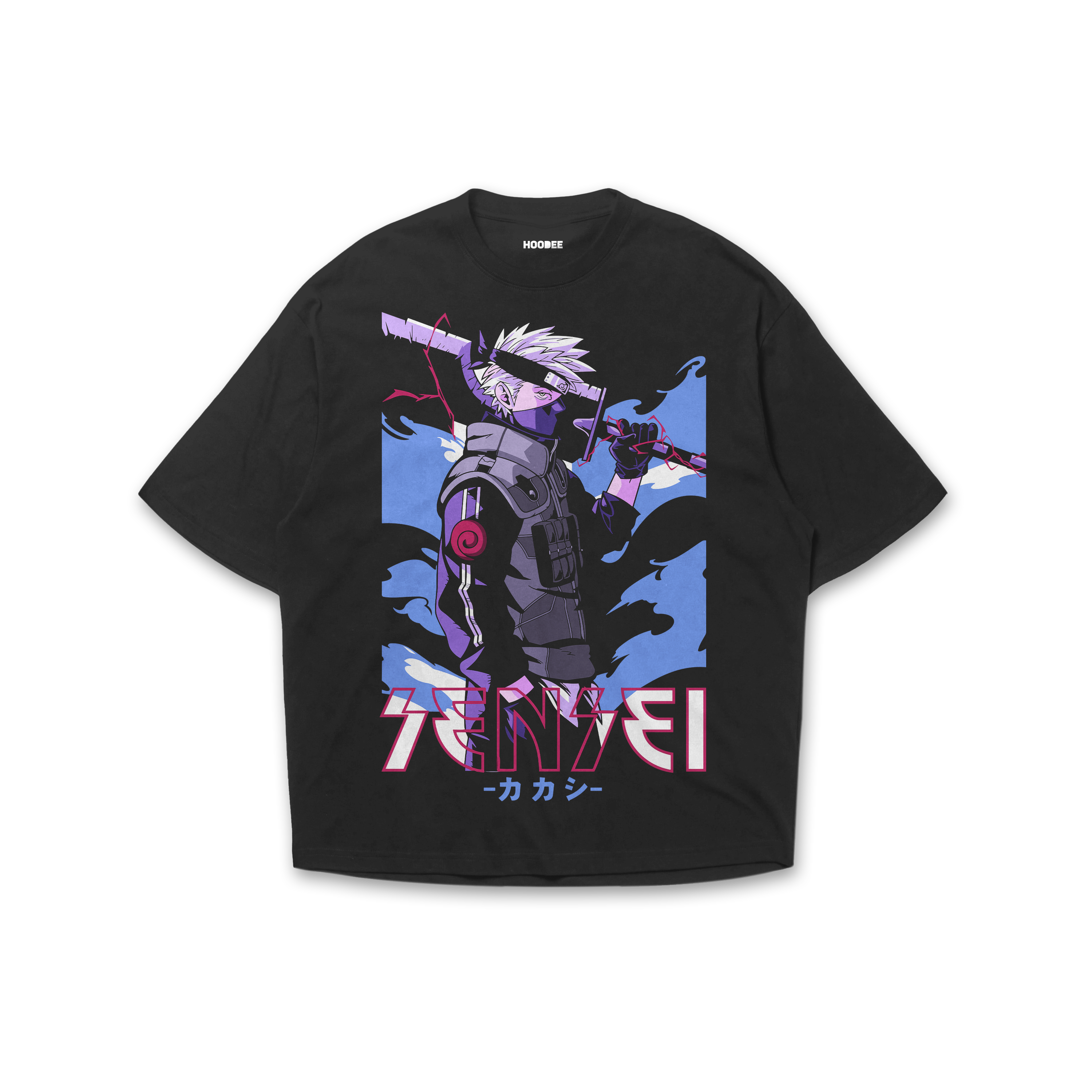 Playera oversize Naruto - Kakashi Sensei