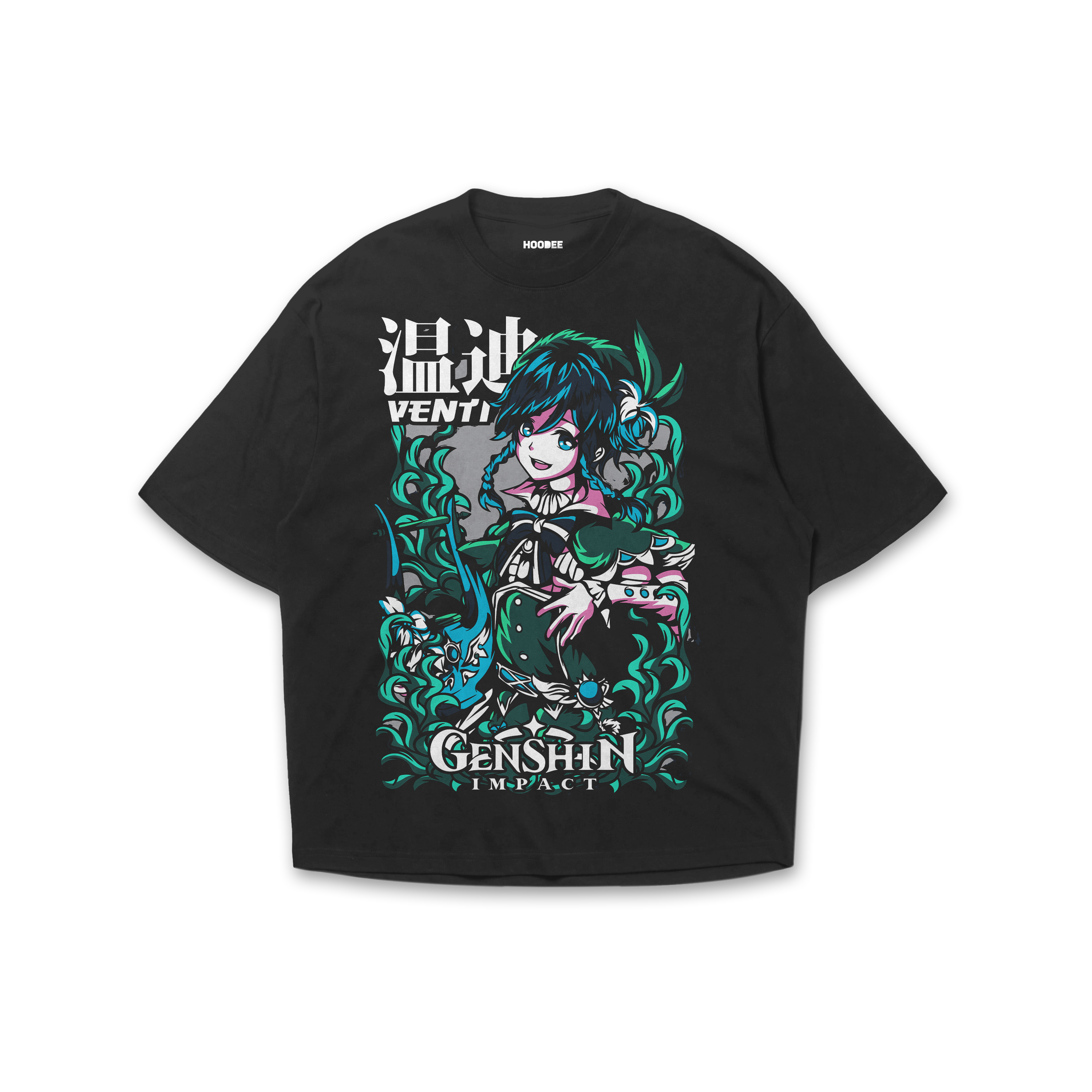Playera oversize Genshin impact - Venti