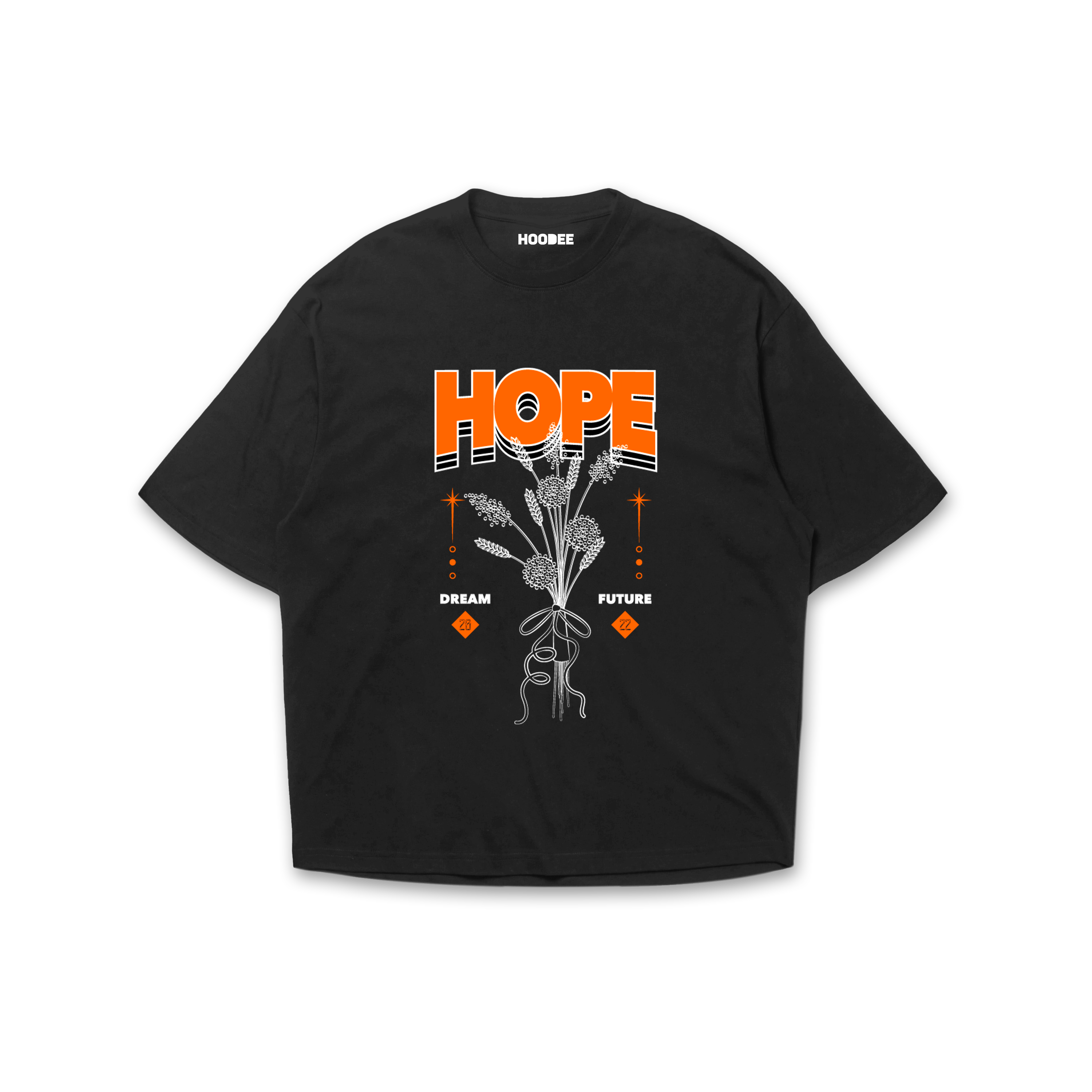 Playera oversize Hope