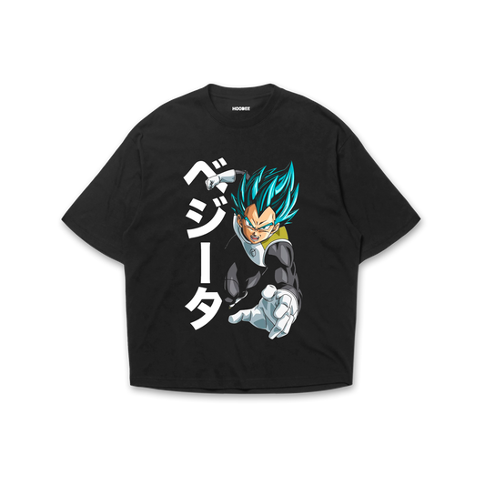 Playera oversize Dragon Ball Z - Vegeta #1