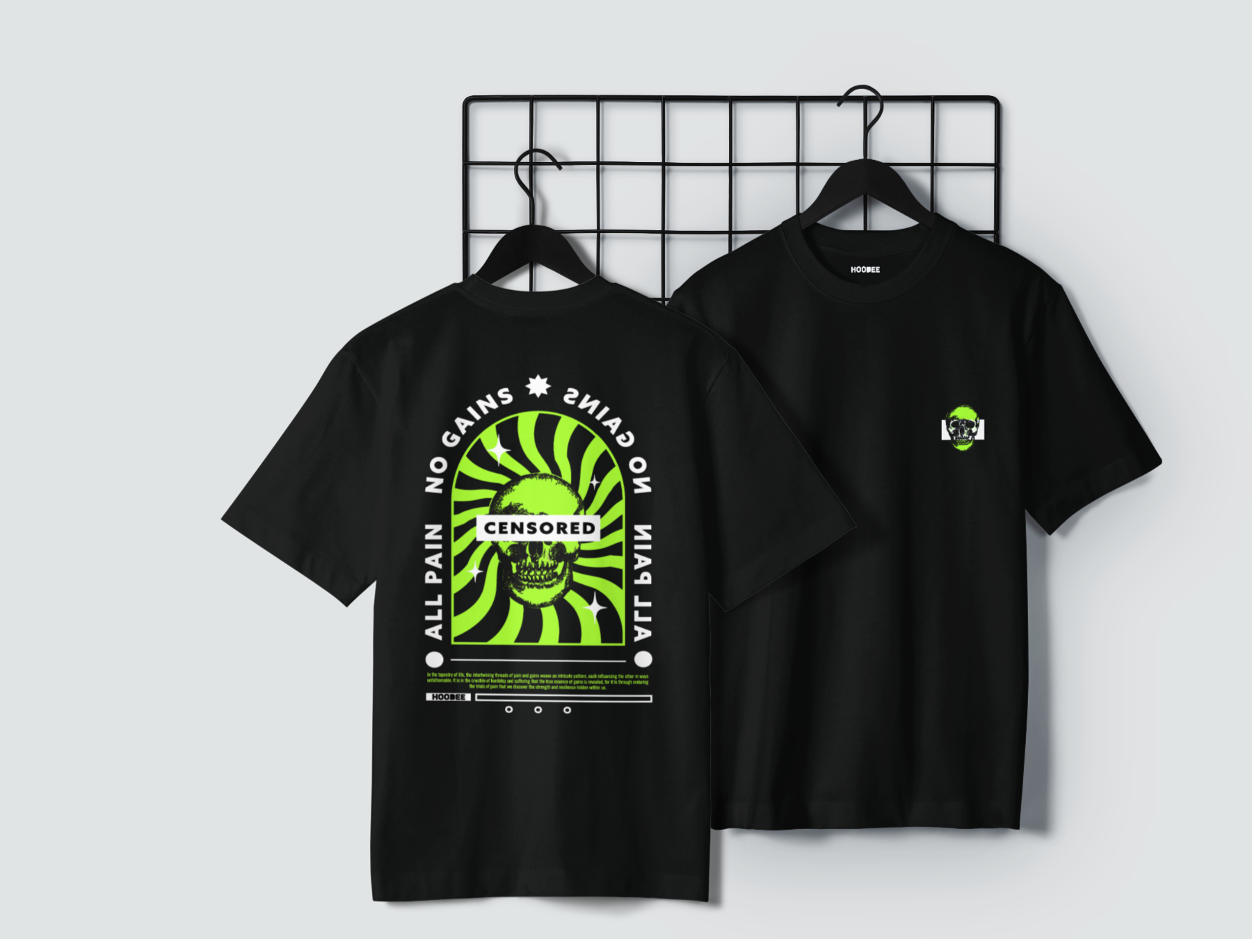 Playera manga corta CENSORED