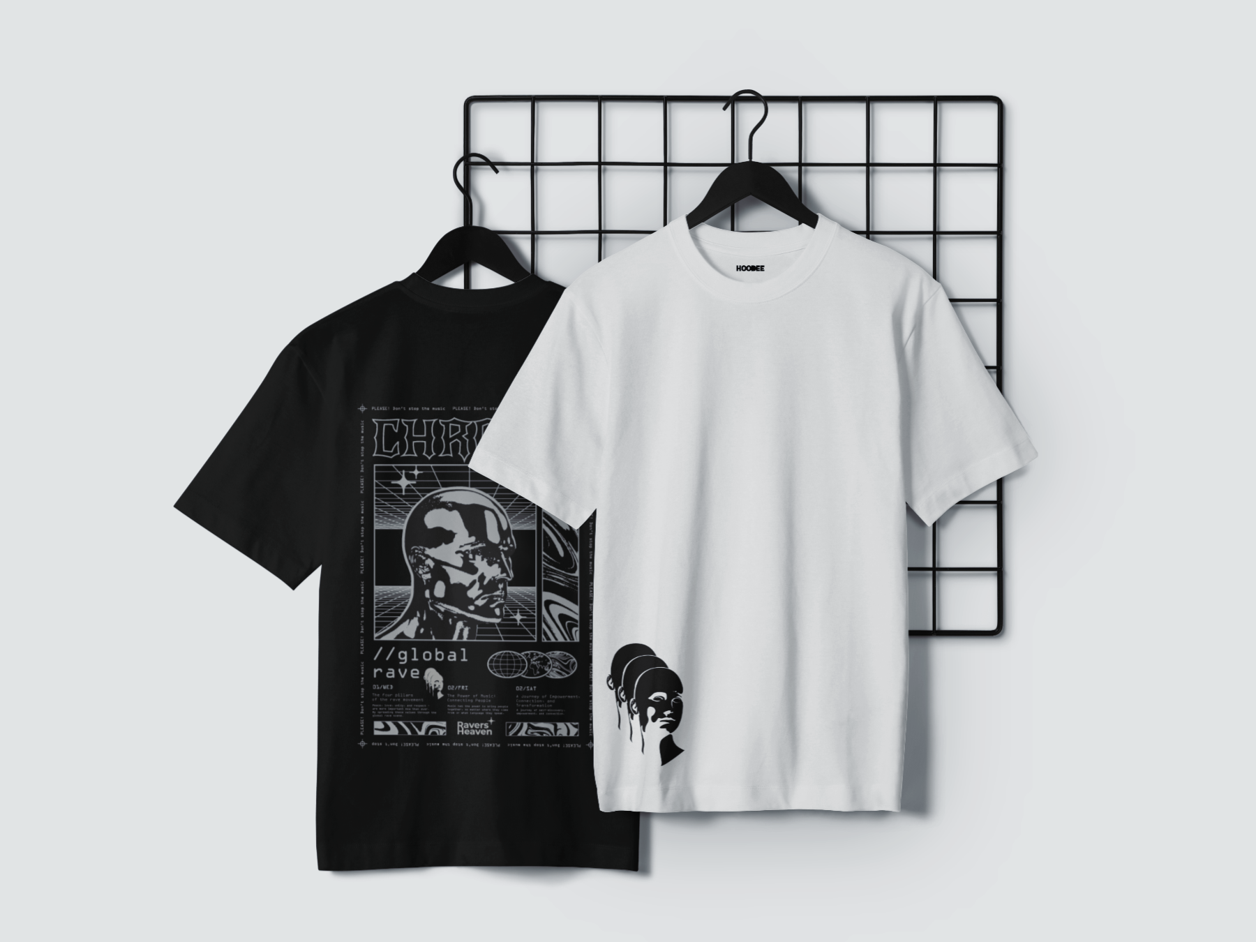 Playera manga corta CHROME