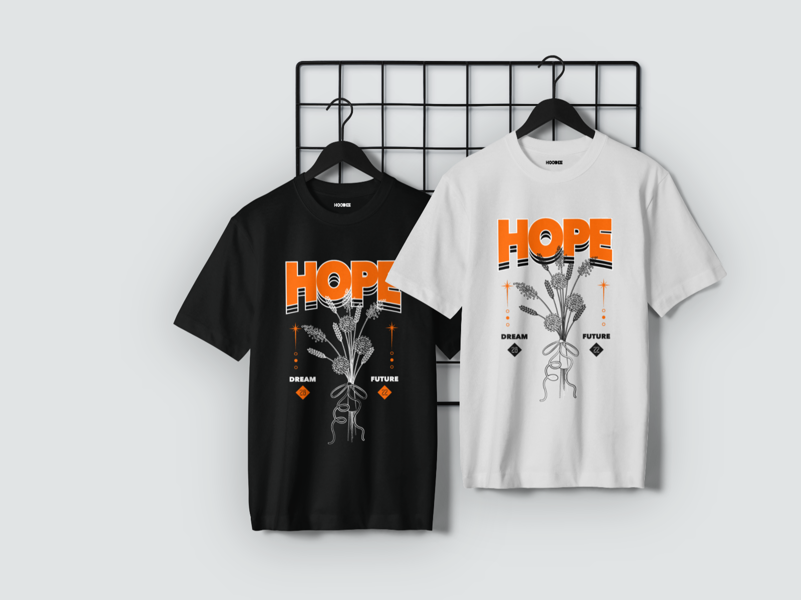 Playera manga corta HOPE