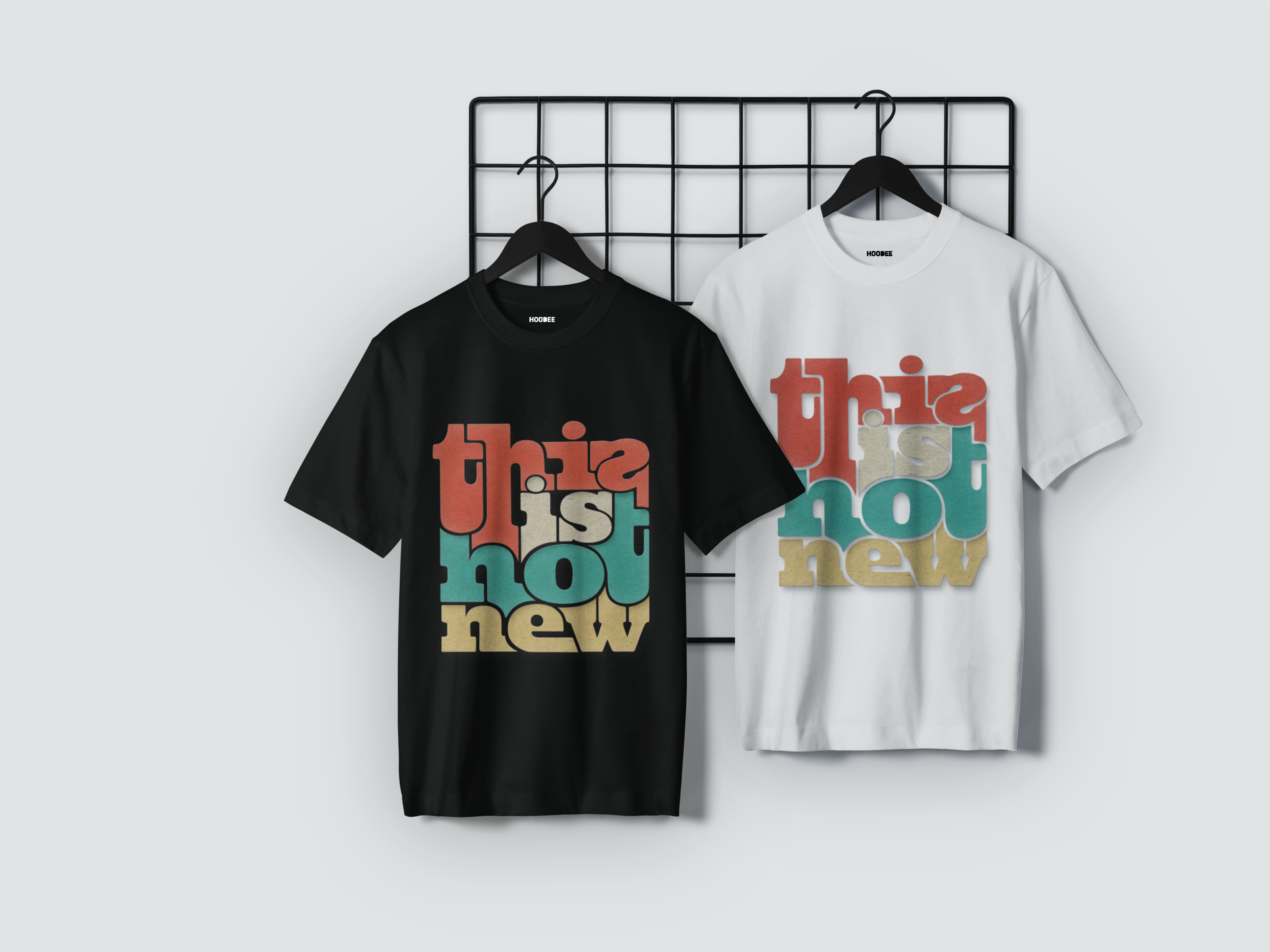 Playera manga corta This is not new hoodee