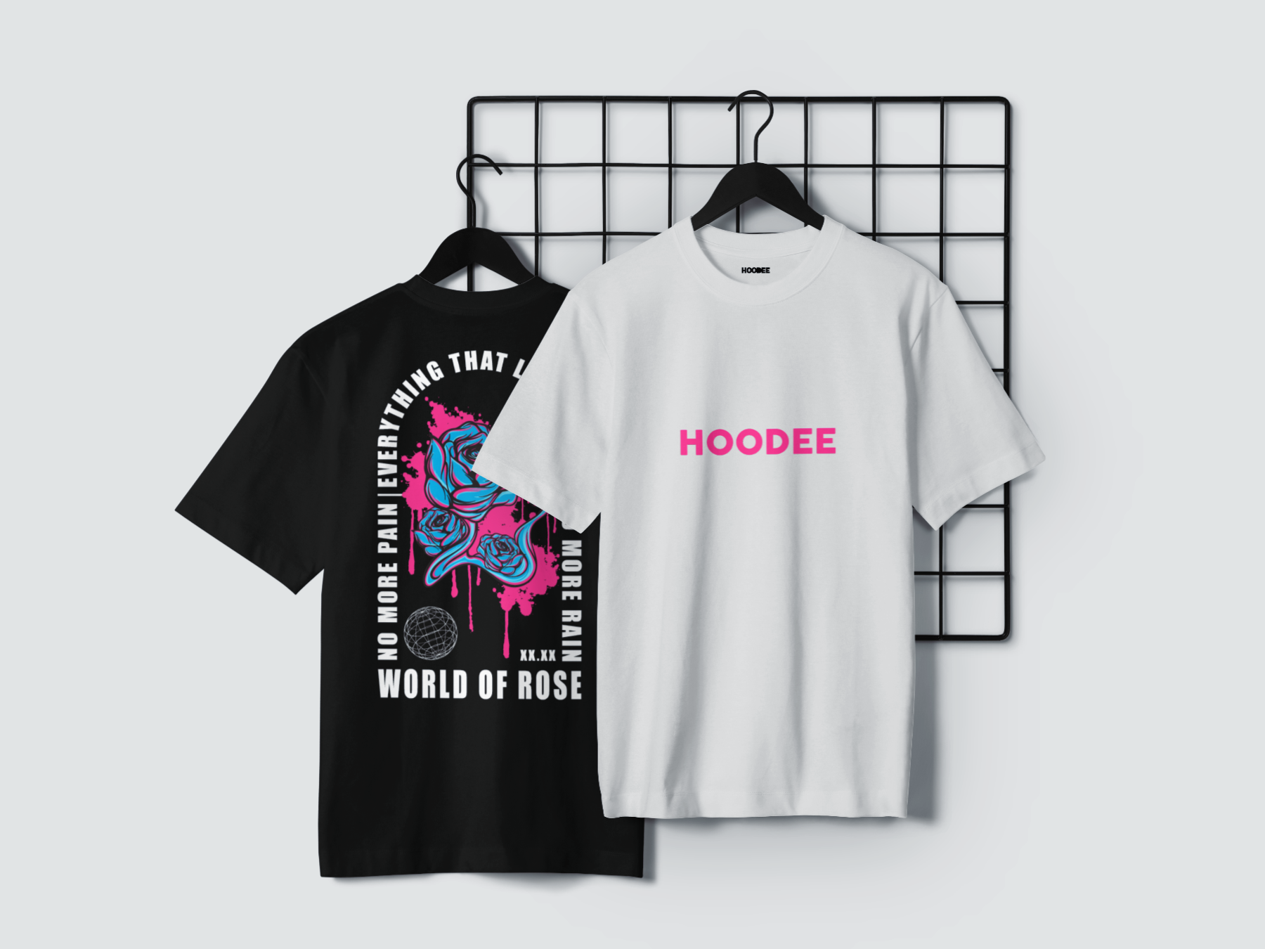 Playera manga corta WORLD OF ROSE