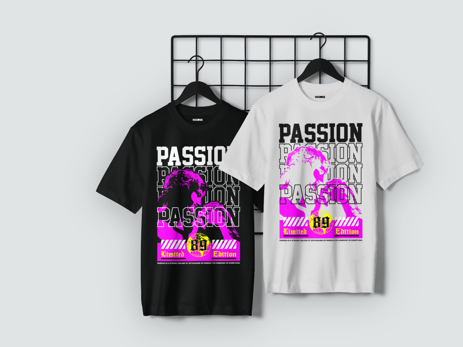 Playera manga corta Passion