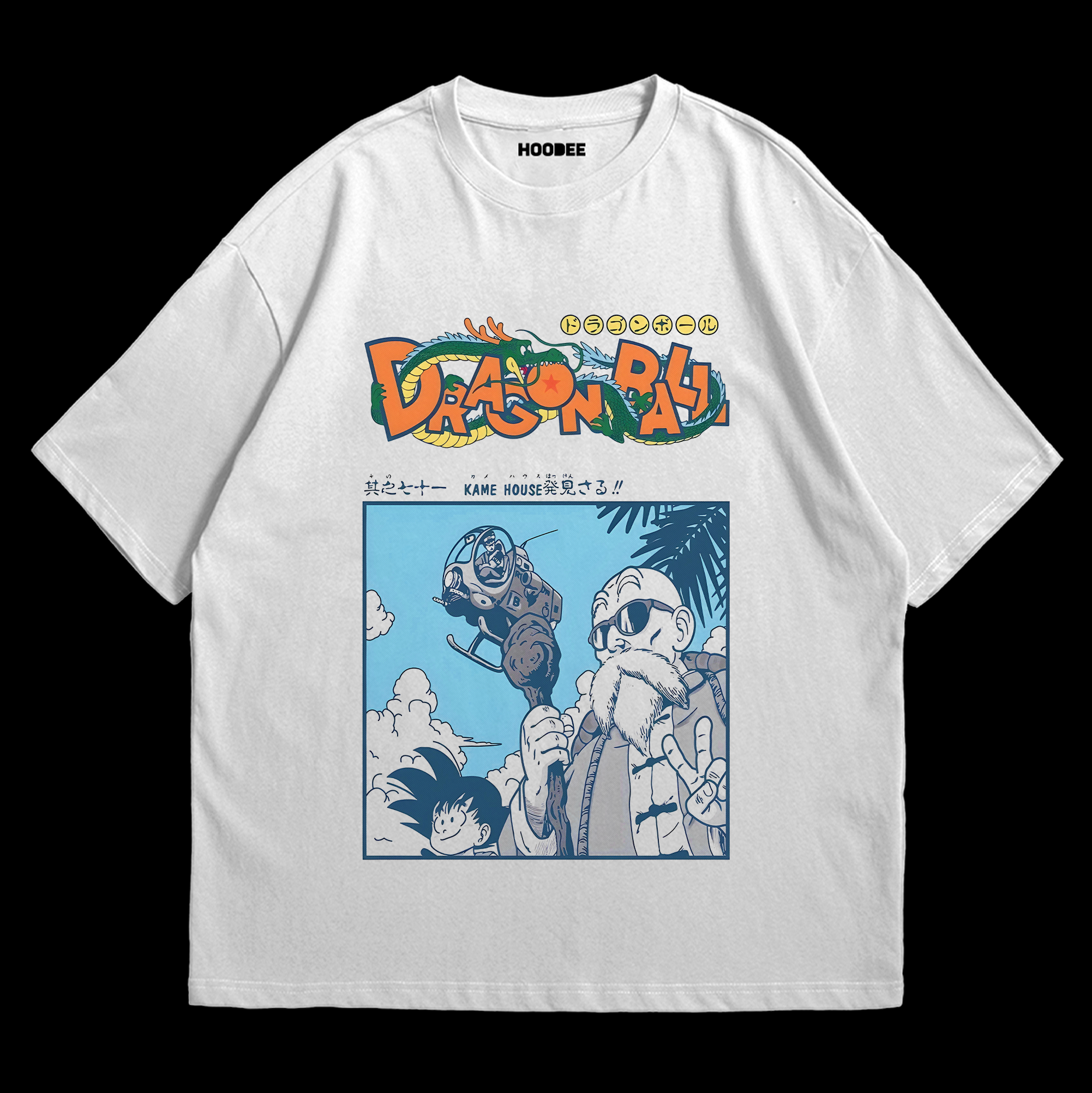 Playera oversize Dragon Ball Z - Maestro Roshi #2