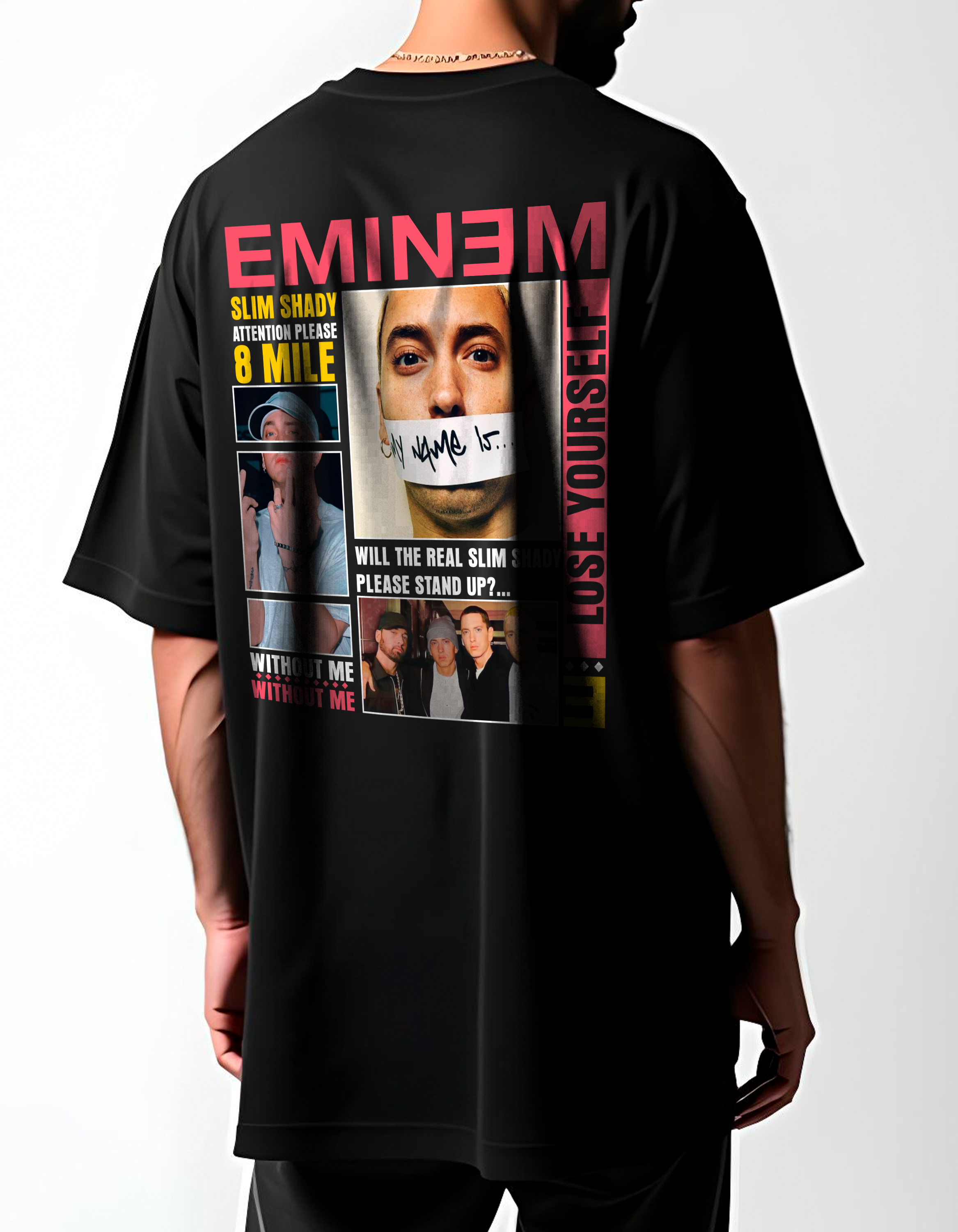 Playera oversize Eminem #11