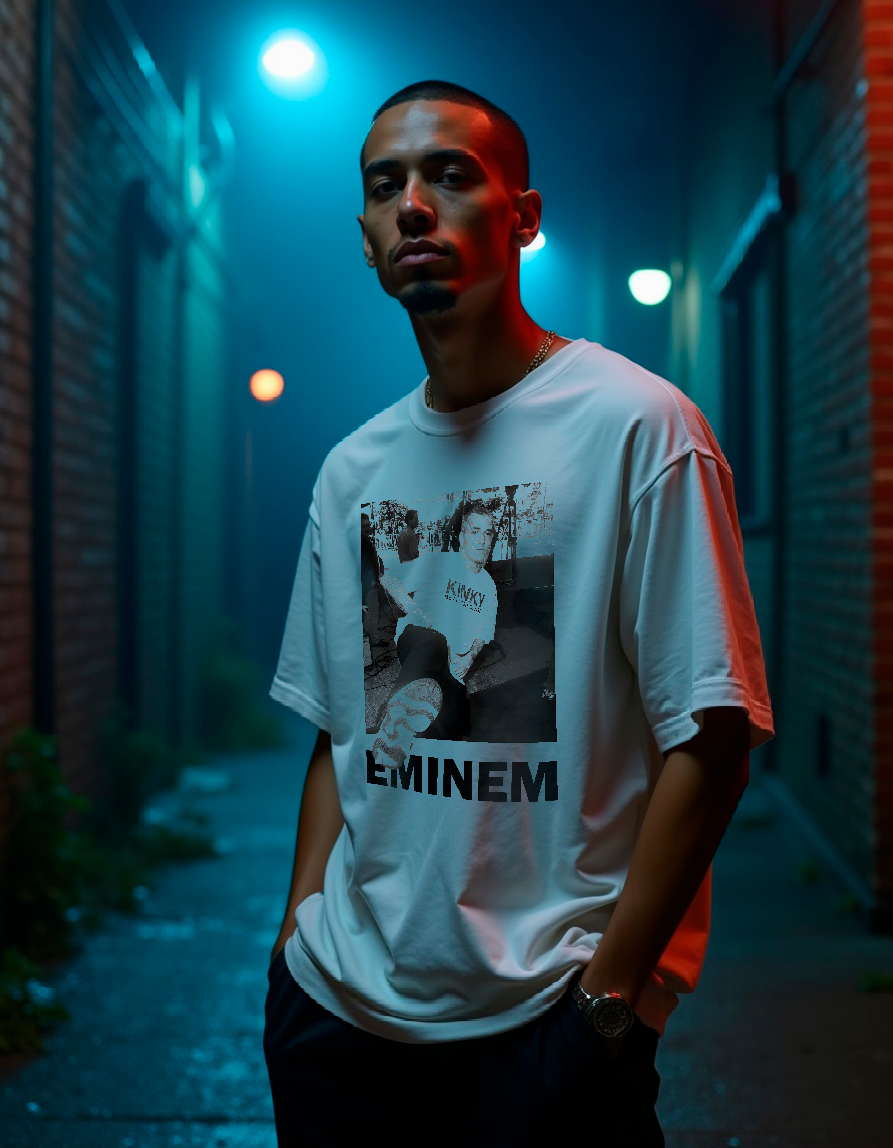 Playera oversize Eminem #12