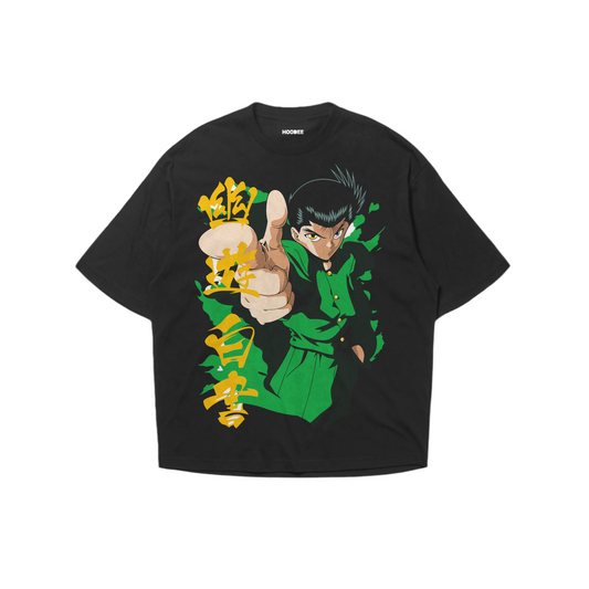 Playera oversize Yū Yū Hakusho - Yusuke urameshi #2