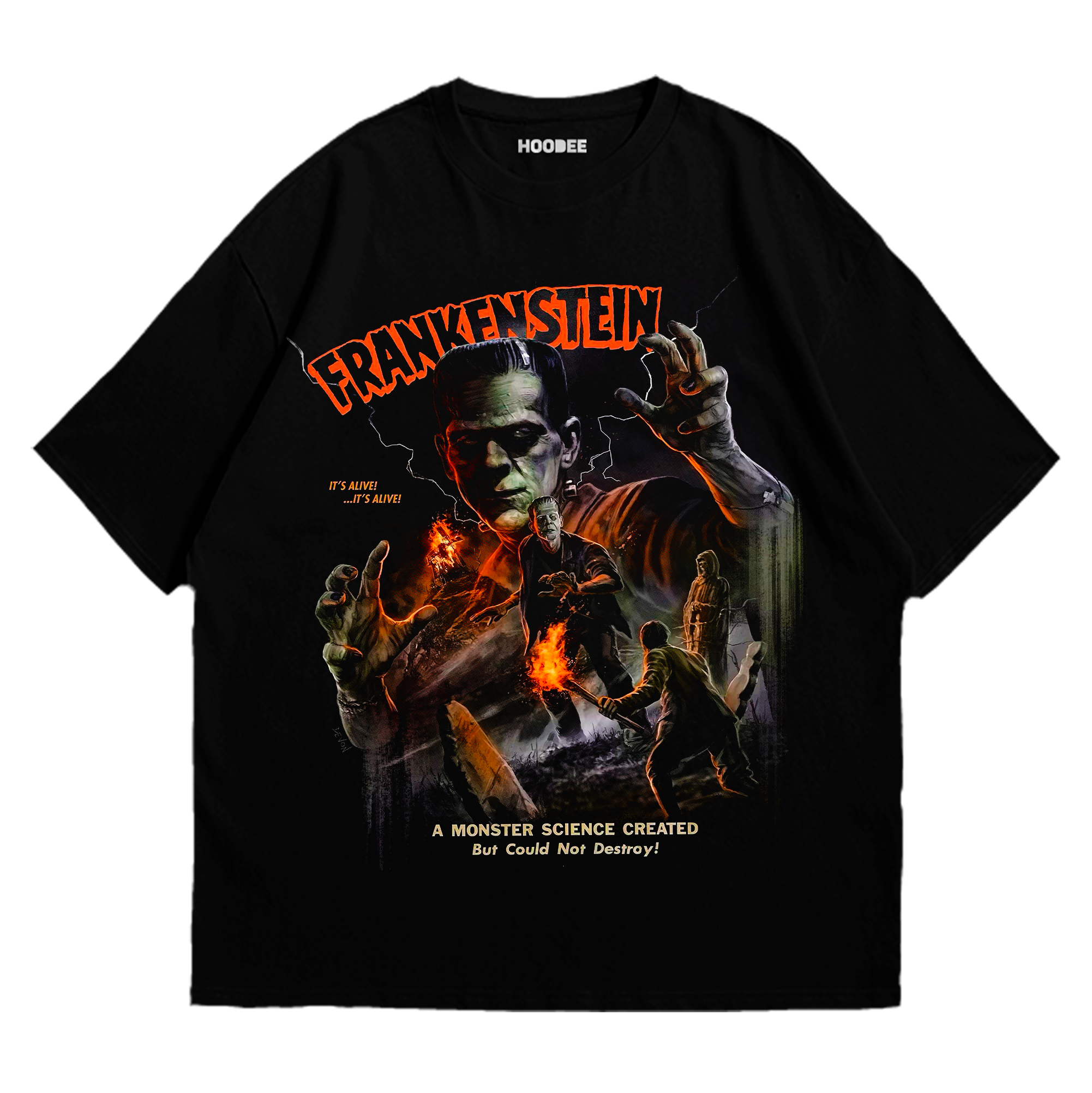 Playera oversize Frankenstein #1