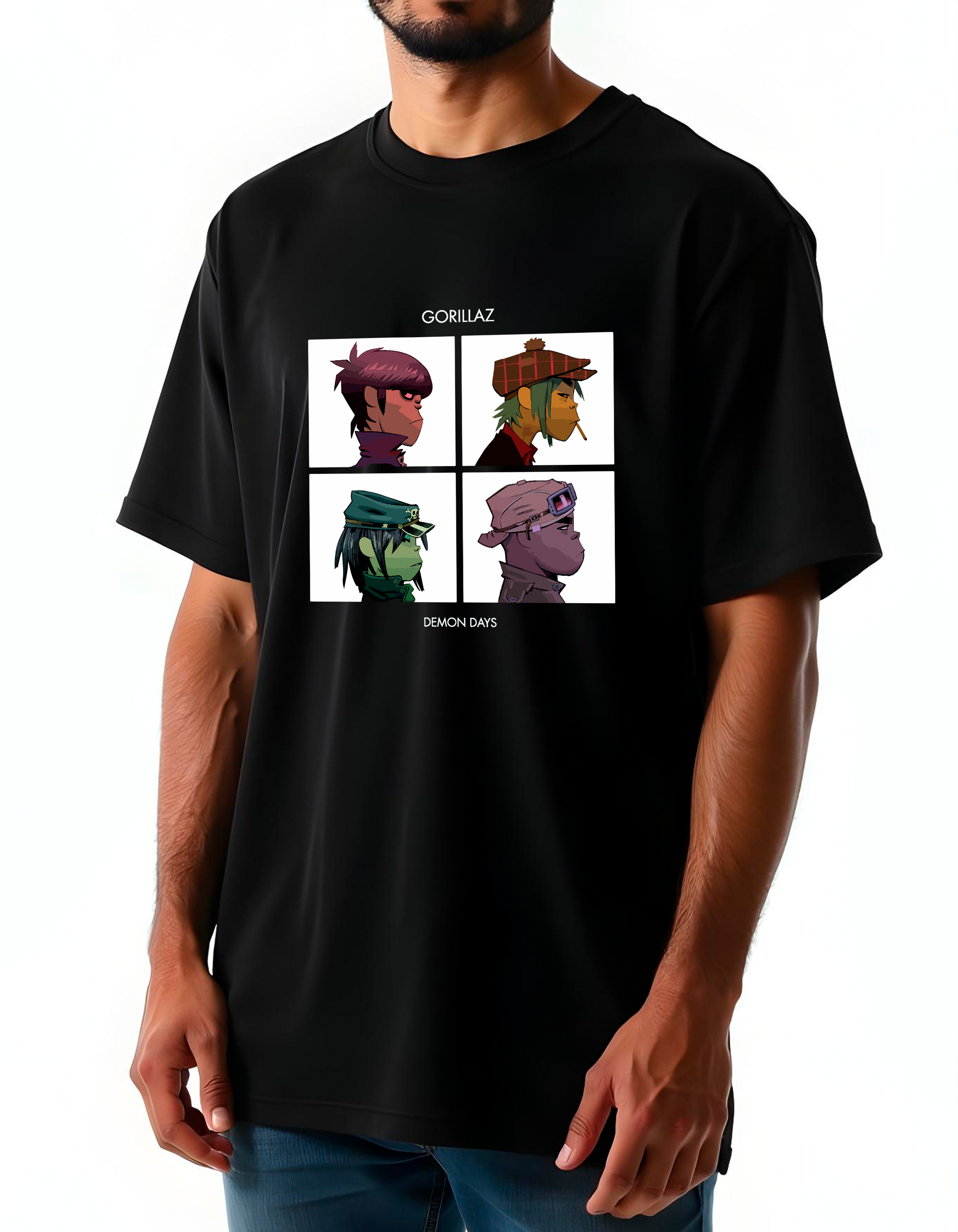 Playera oversize Gorillaz #2