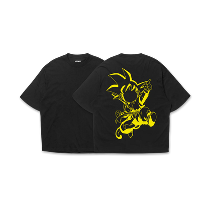 Playera oversize Dragon Ball Z - Kid goku #1