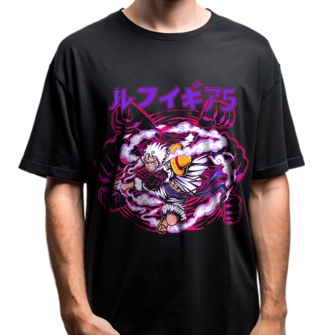 Playera oversize One piece - Luffy #4