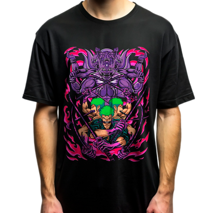 Playera oversize One piece - Roronoa Zoro #1