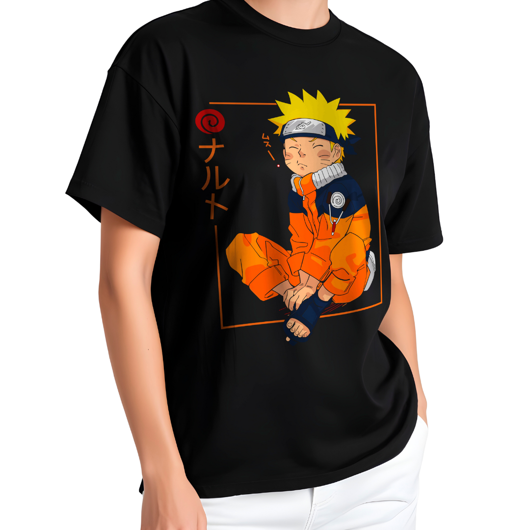 Playera oversize Naruto #4