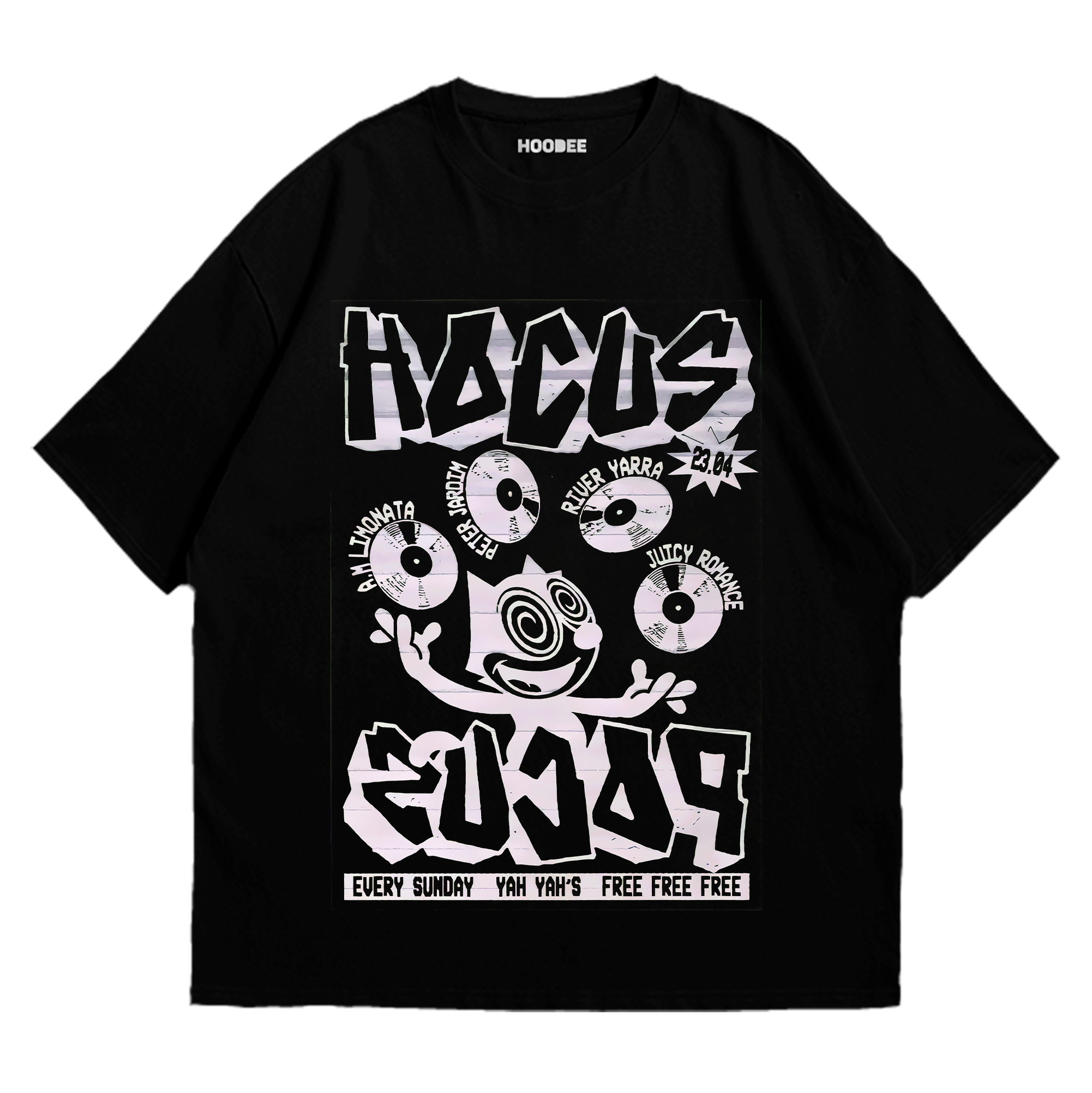Playera oversize Hocus