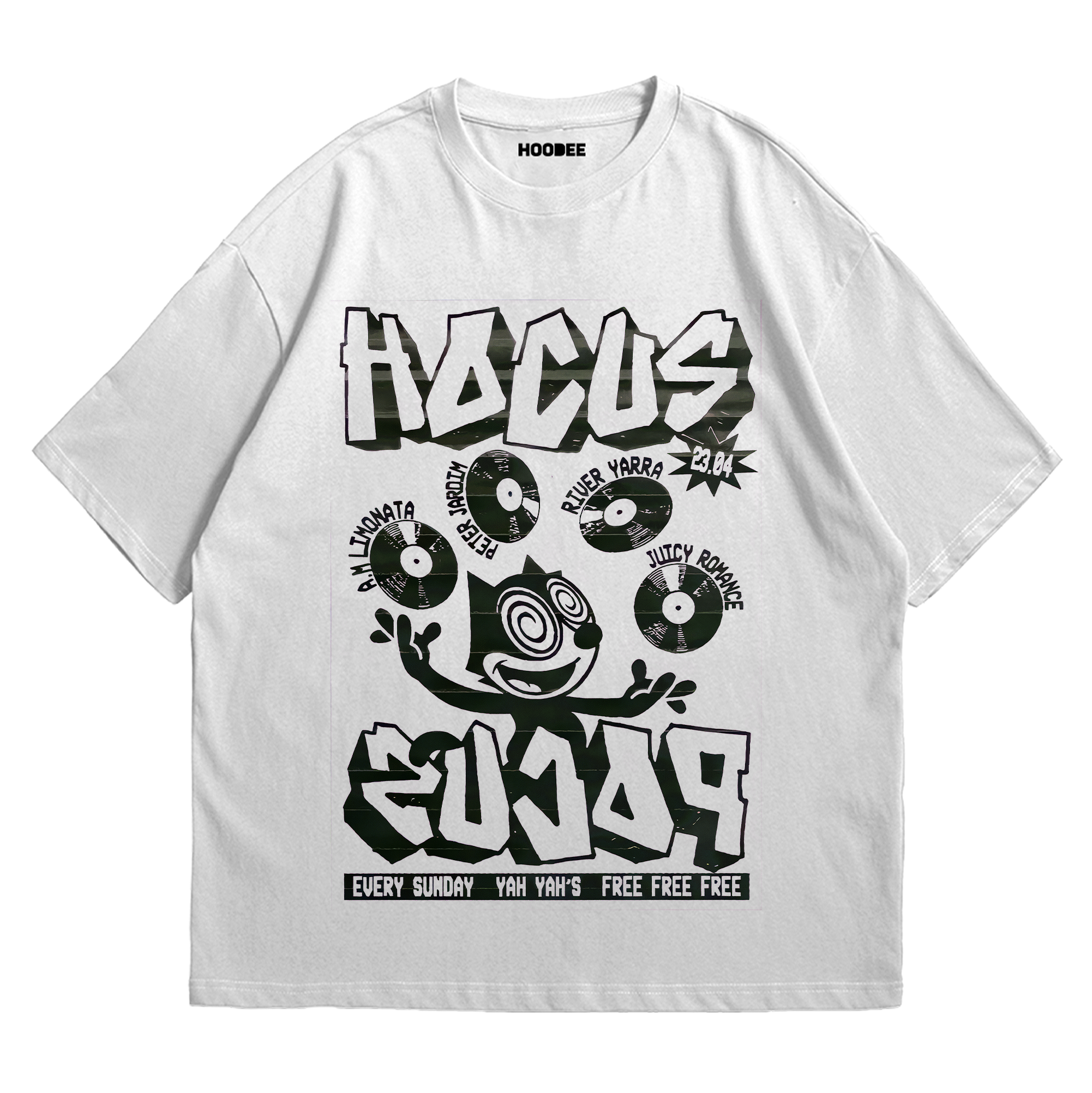 Playera oversize Hocus